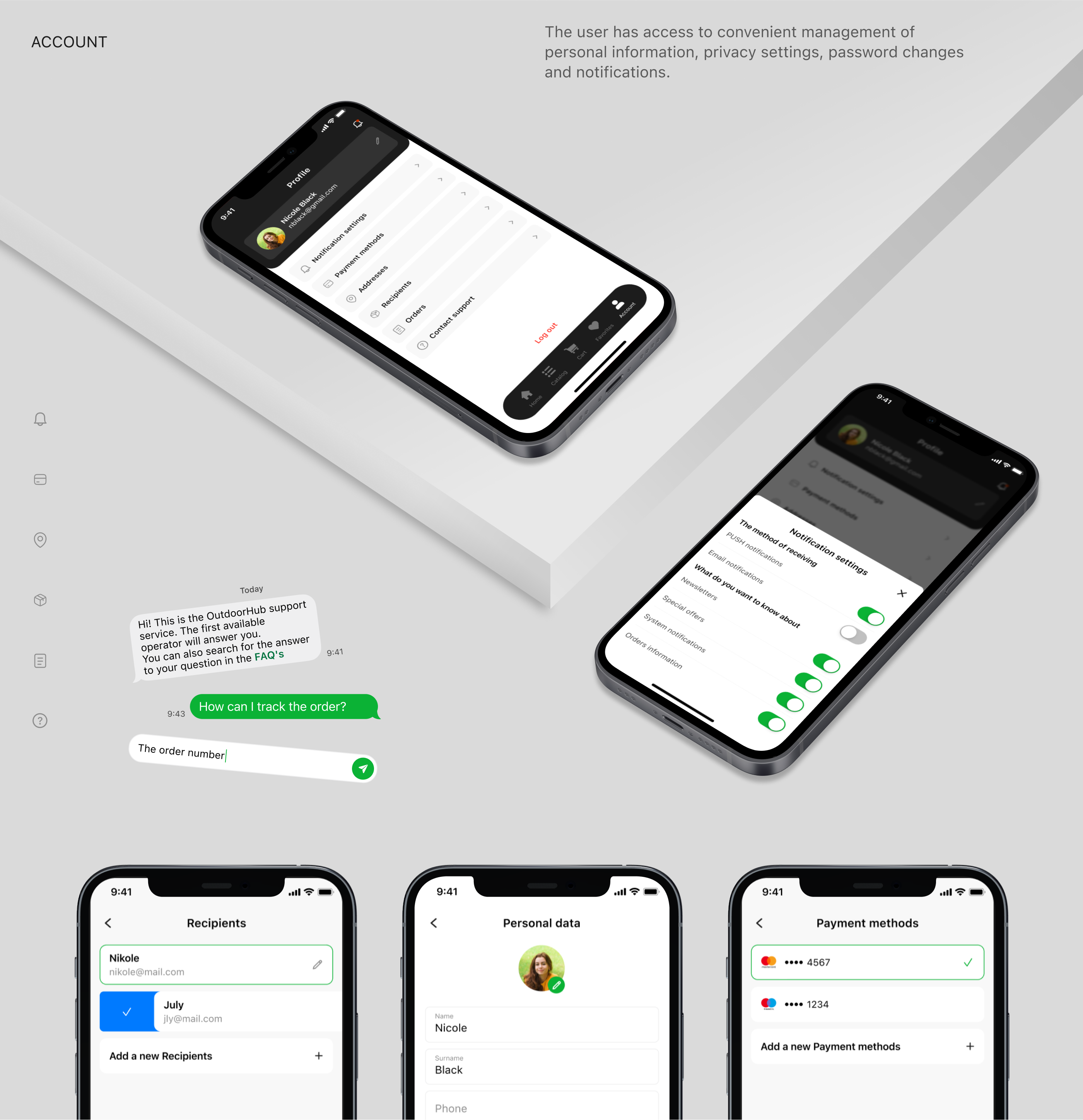 OutdoorHub. Mobile App Concept — Изображение №15 — Интерфейсы на Dprofile