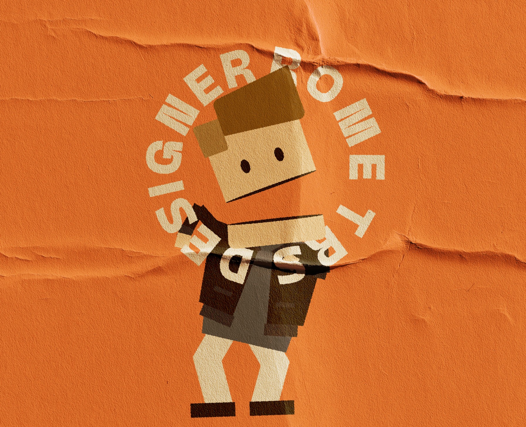 Упаковка личного бренда дизайнера  ROME TRS — Брендинг, Иллюстрация на Dprofile