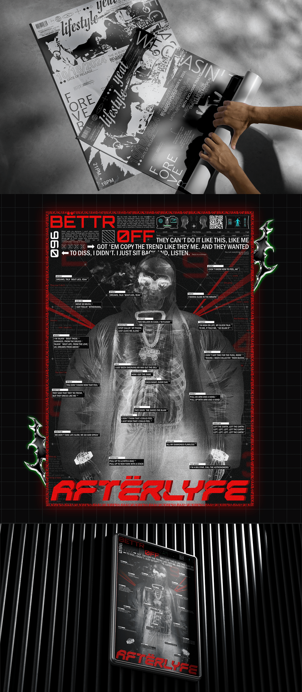 POSTER COLLECTION {YEAT} — Изображение №4 — Графика, Маркетинг на Dprofile