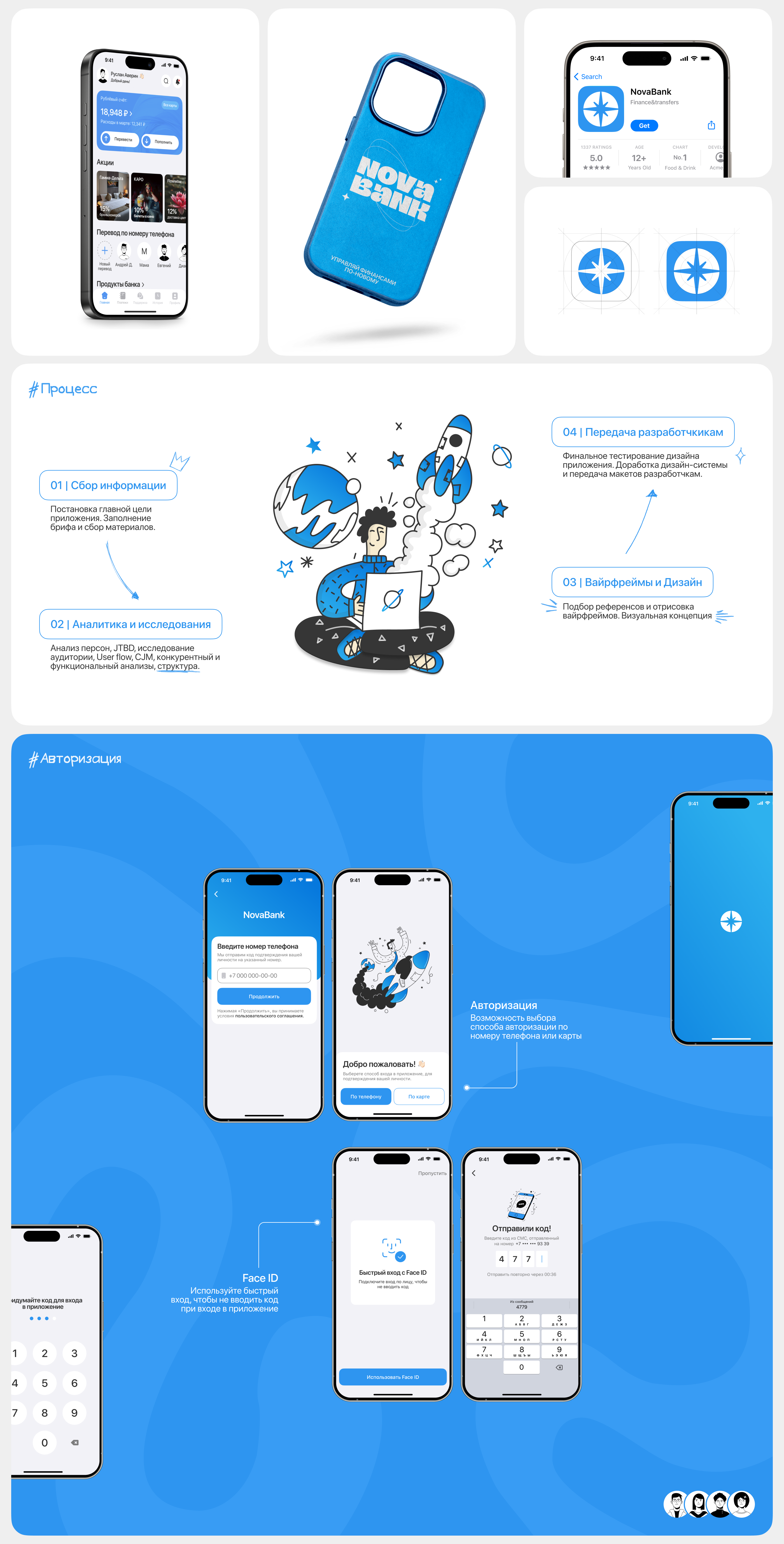 NovaBank — Мобильное приложение — Изображение №2 — Интерфейсы на Dprofile