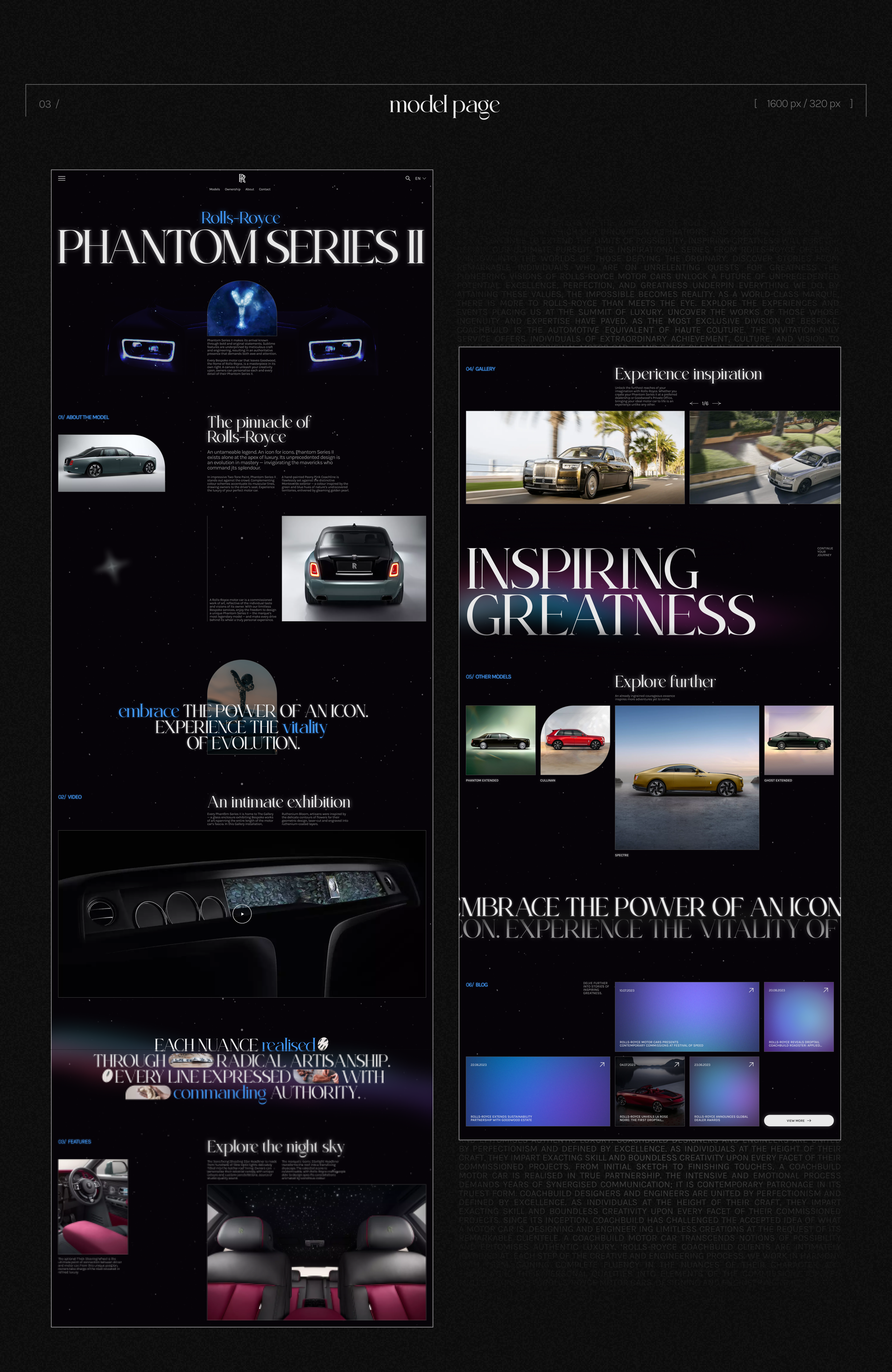 Rolls-Royce | Corporate Website Redesign — Изображение №5 — Интерфейсы на Dprofile