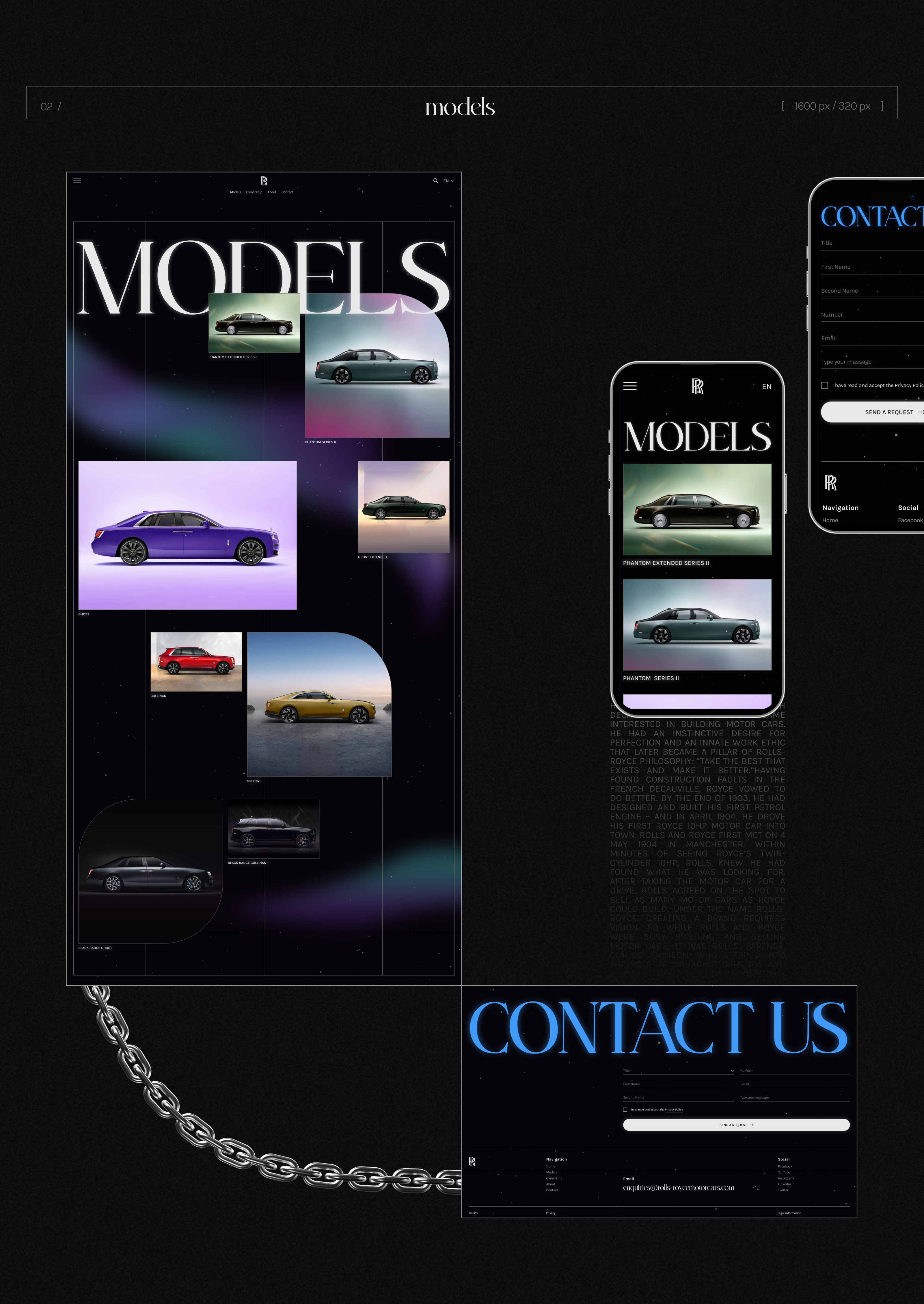 Rolls-Royce | Corporate Website Redesign — Изображение №3 — Интерфейсы на Dprofile