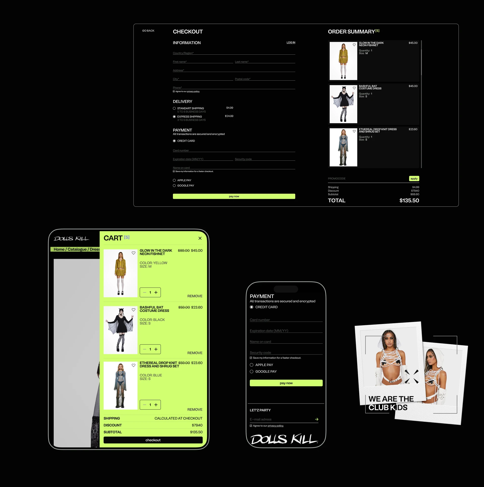 Dolls Kill | E-commerce — Изображение №9 — Интерфейсы на Dprofile