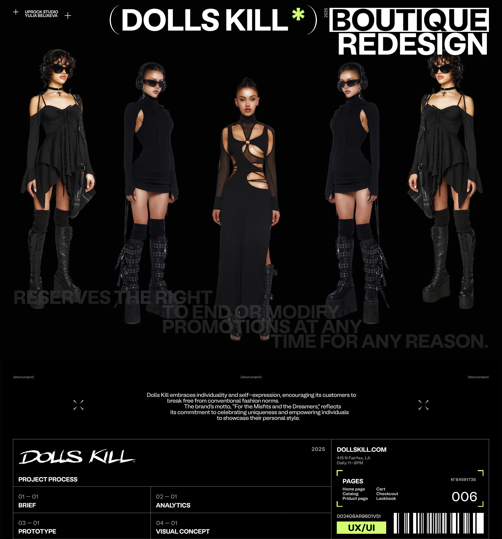 Dolls Kill | E-commerce — Изображение №1 — Интерфейсы на Dprofile