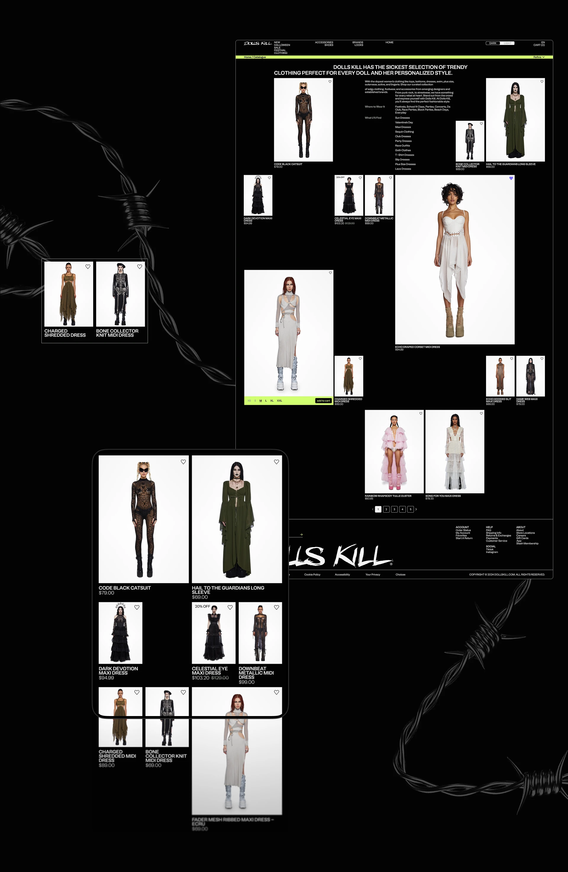 Dolls Kill | E-commerce — Изображение №5 — Интерфейсы на Dprofile