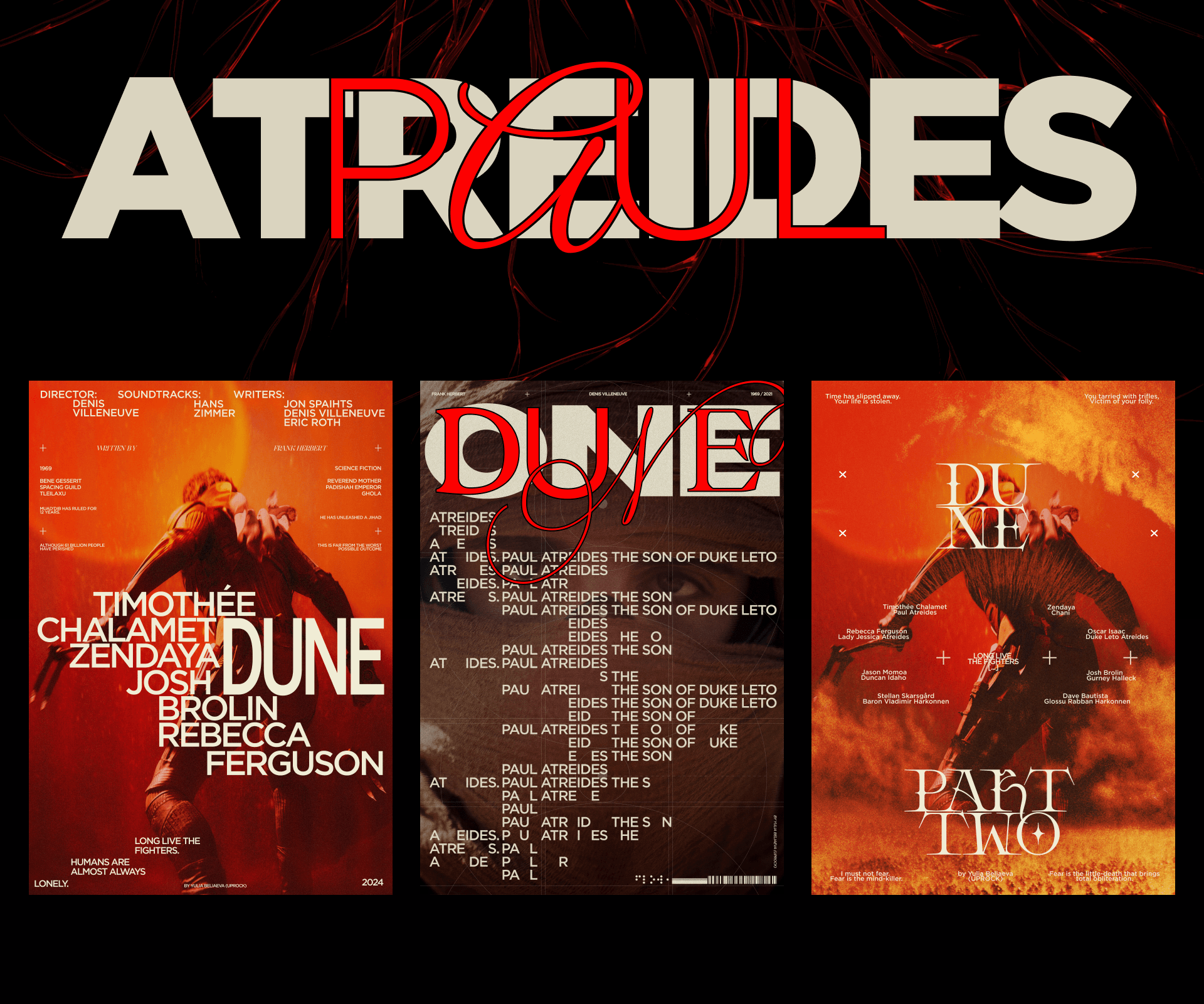DUNE | poster collection — Изображение №5 — Графика на Dprofile