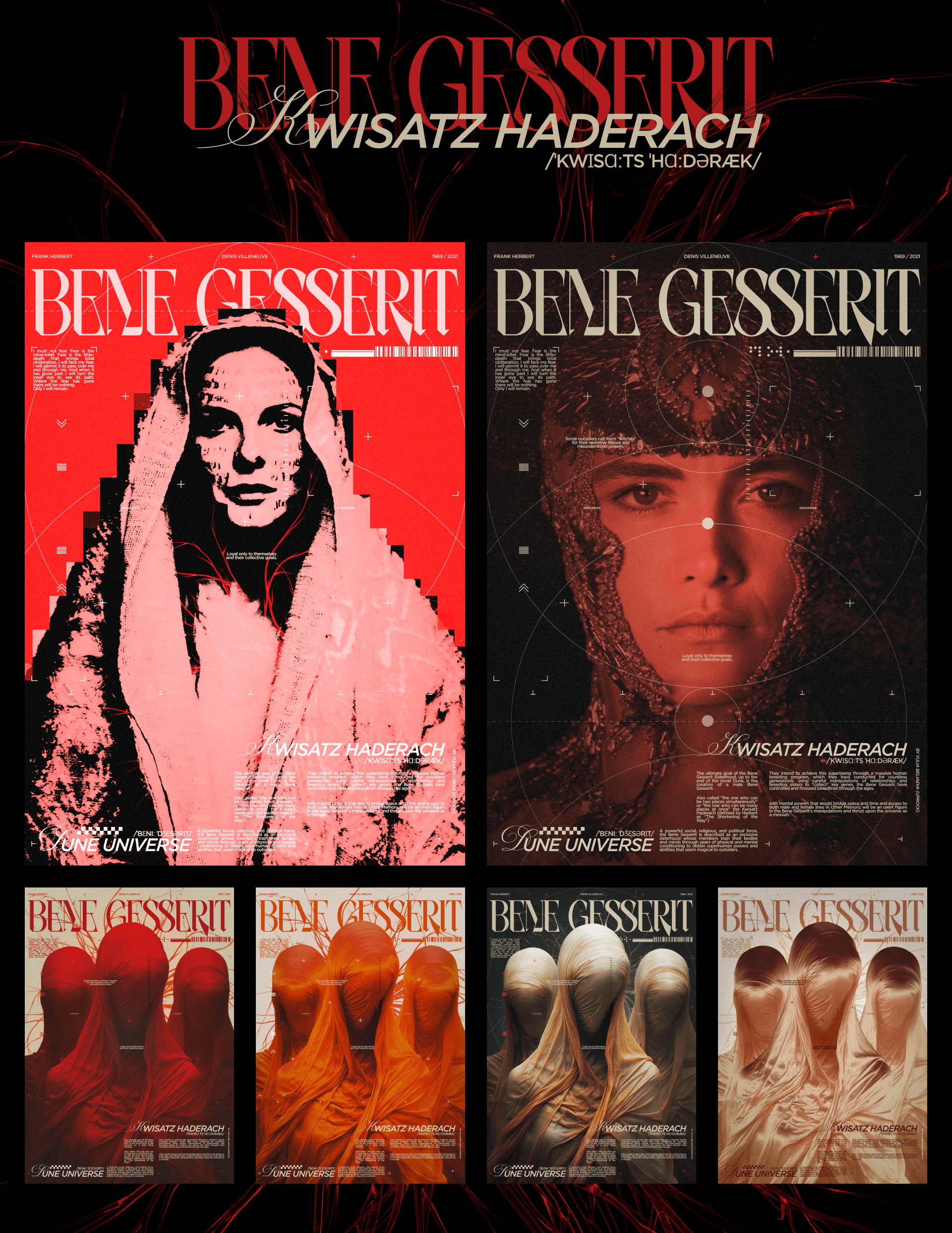 DUNE | poster collection — Изображение №4 — Графика на Dprofile