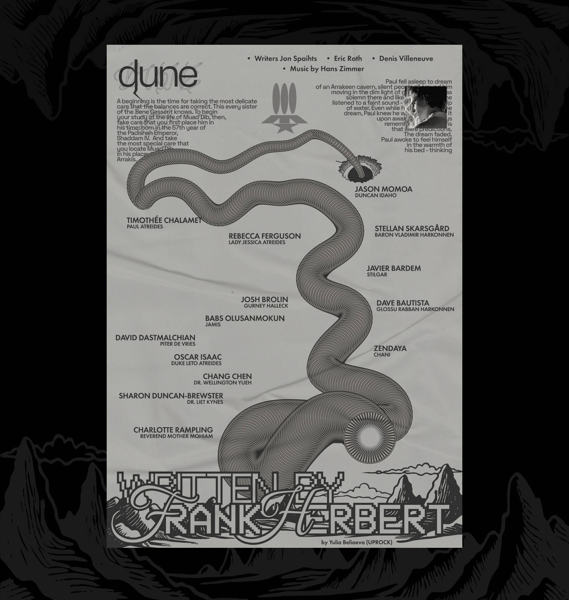 DUNE | poster collection — Изображение №7 — Графика на Dprofile