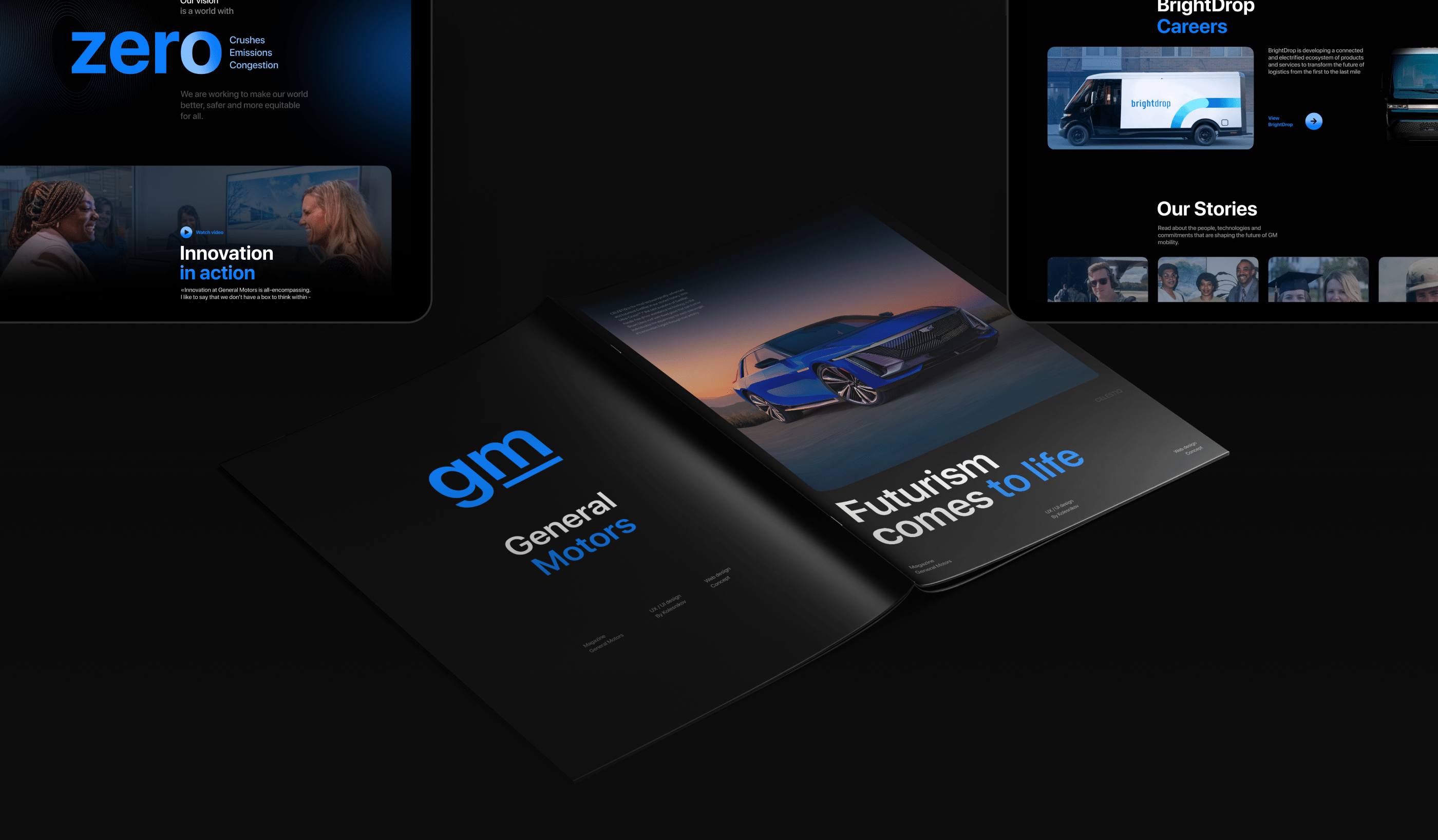 General Motors | Website Concept — Изображение №18 — Брендинг, Интерфейсы на Dprofile
