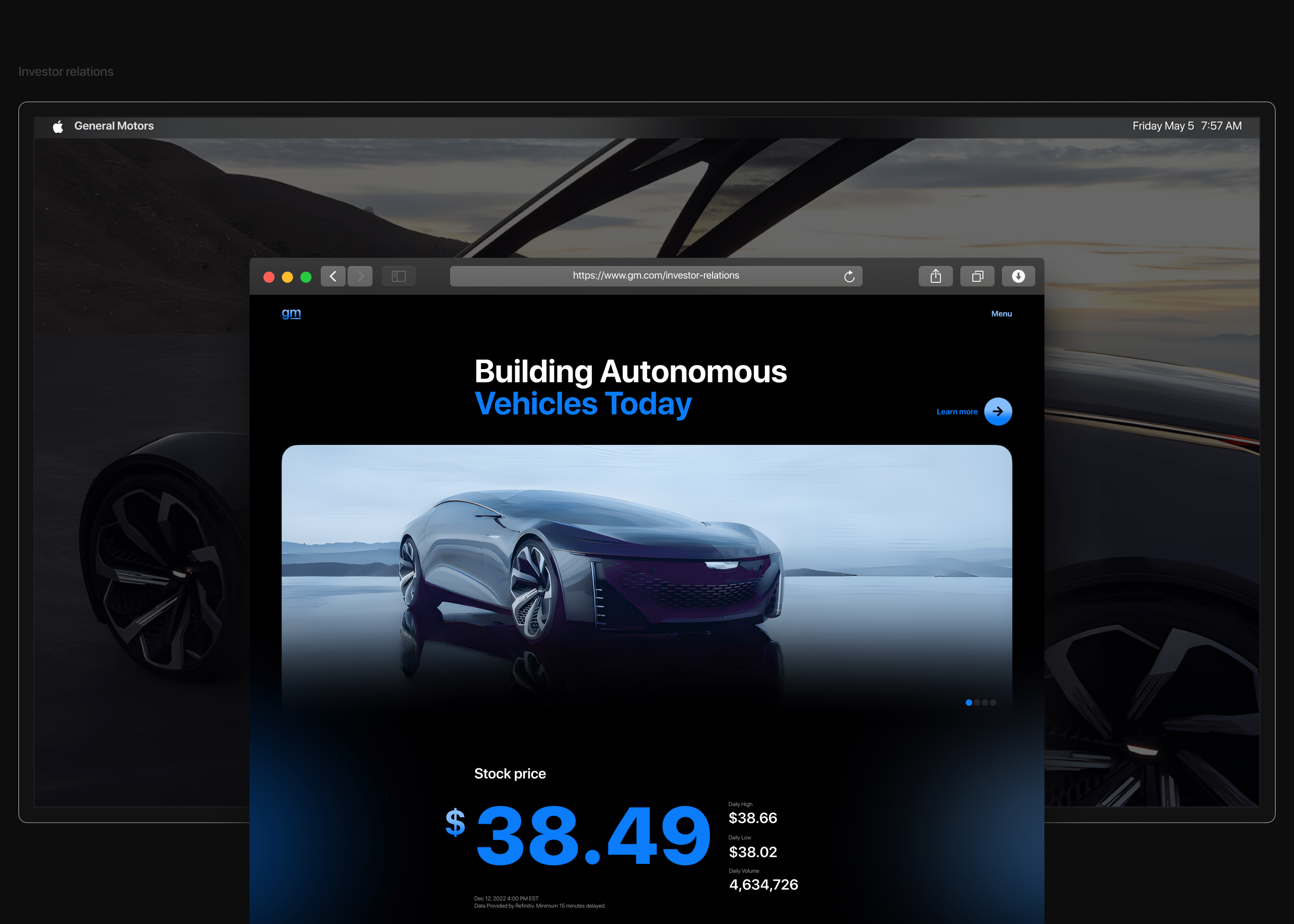 General Motors | Website Concept — Изображение №19 — Брендинг, Интерфейсы на Dprofile