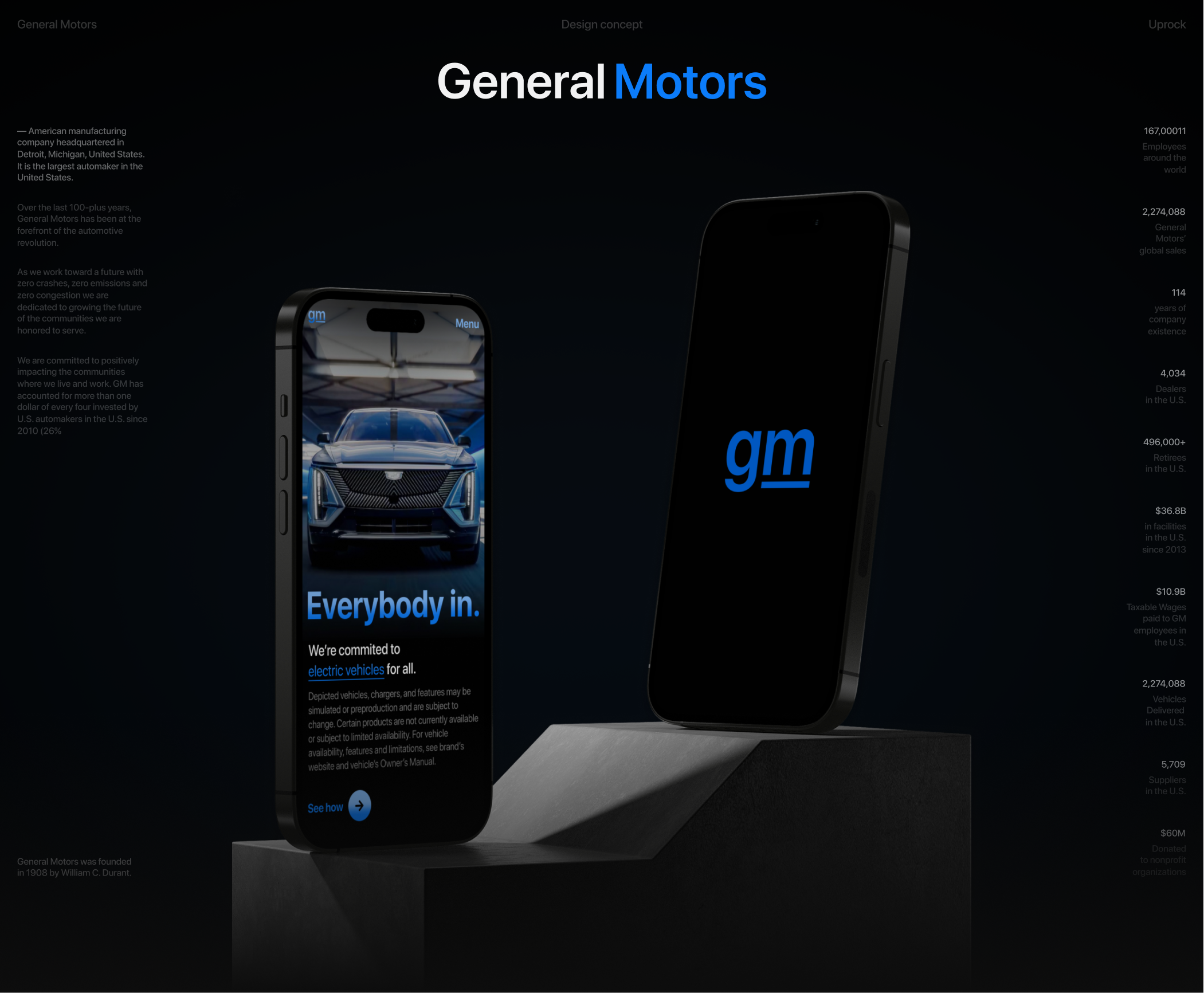 General Motors | Website Concept — Изображение №1 — Брендинг, Интерфейсы на Dprofile
