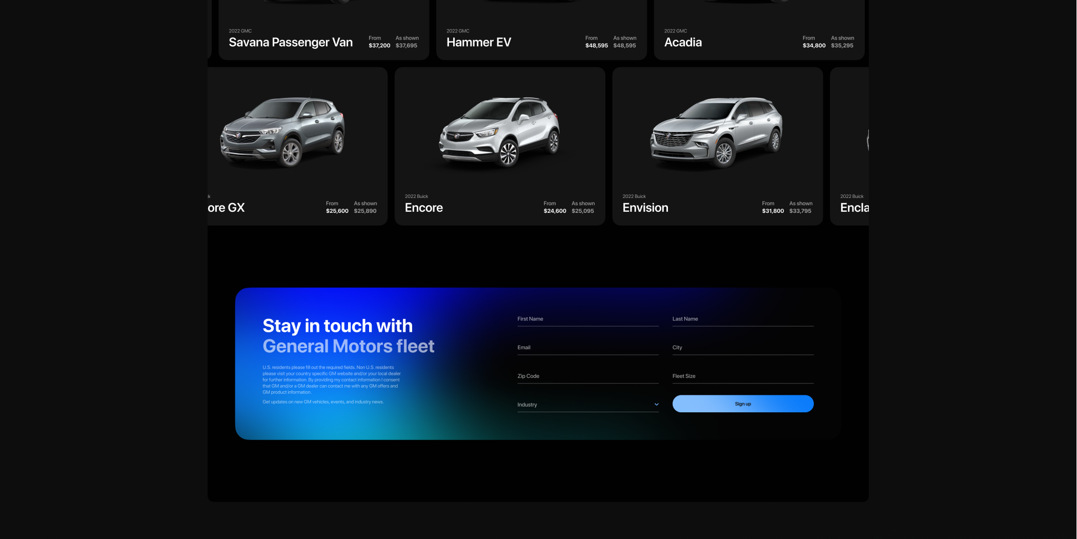 General Motors | Website Concept — Изображение №8 — Брендинг, Интерфейсы на Dprofile