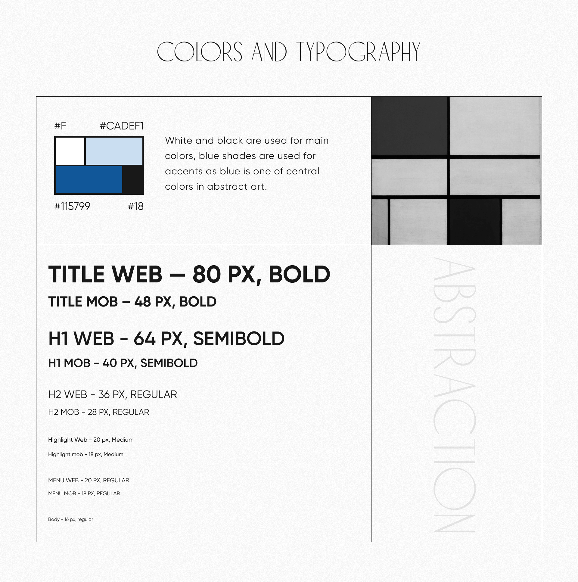 Site for museum of Abstract Art — Изображение №6 — Интерфейсы на Dprofile