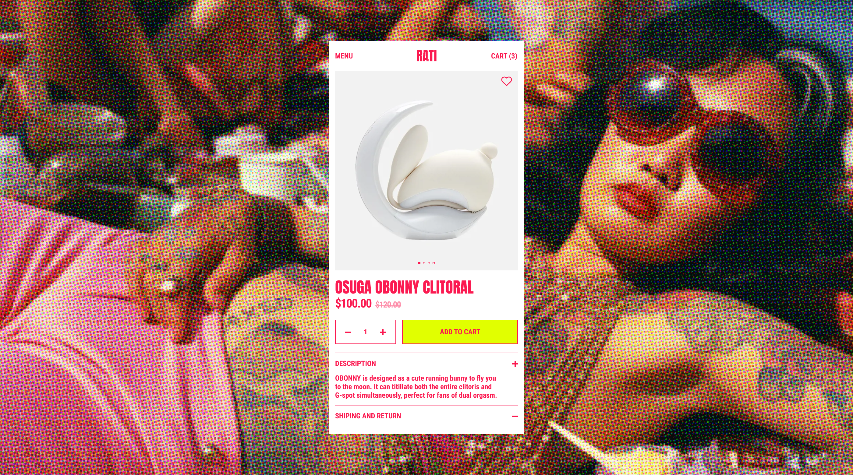 Sex-shop Rati | Brand Identity concept — Изображение №8 — Брендинг, Графика на Dprofile
