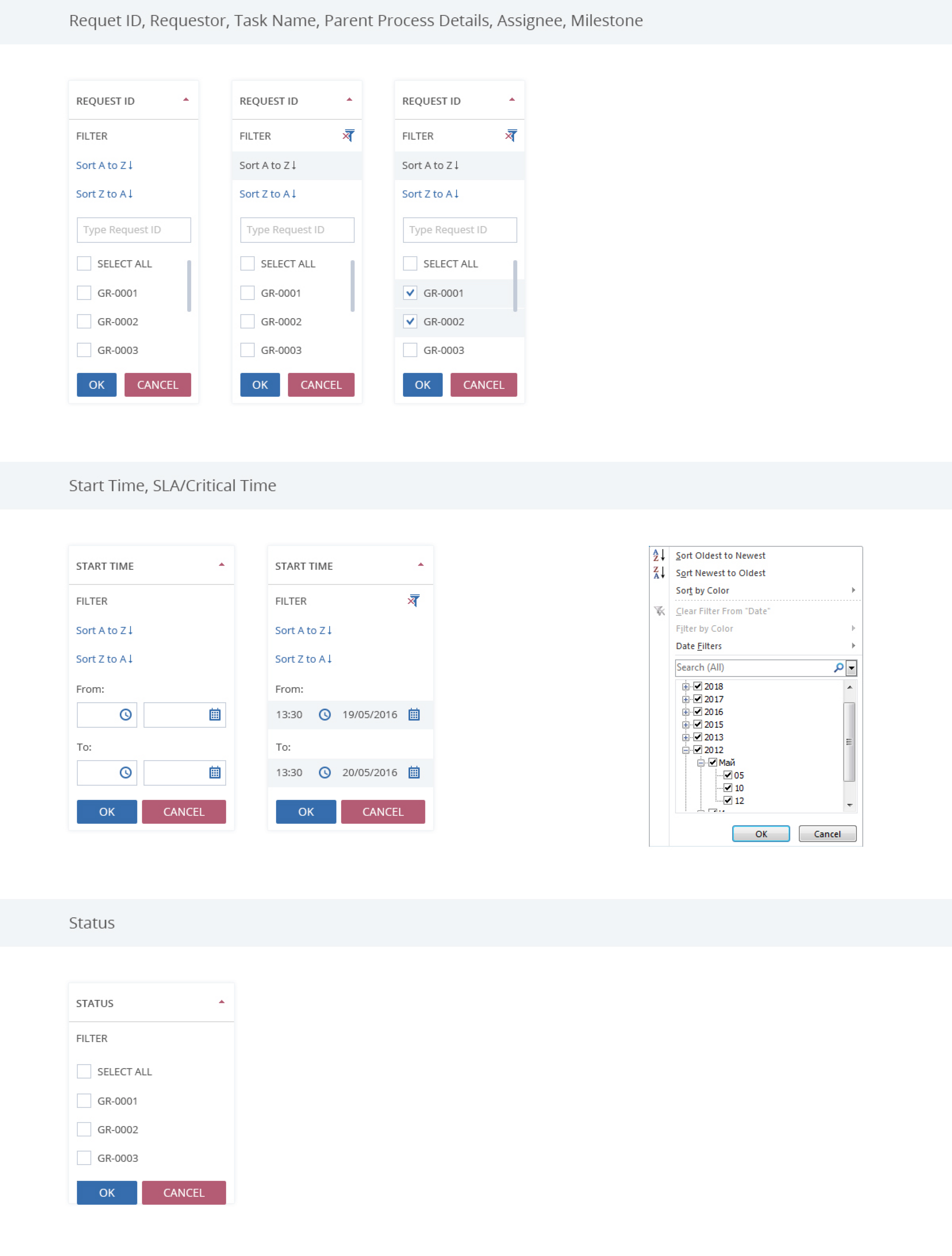 LuxBPM - Business Process Management System — Изображение №6 — Интерфейсы на Dprofile