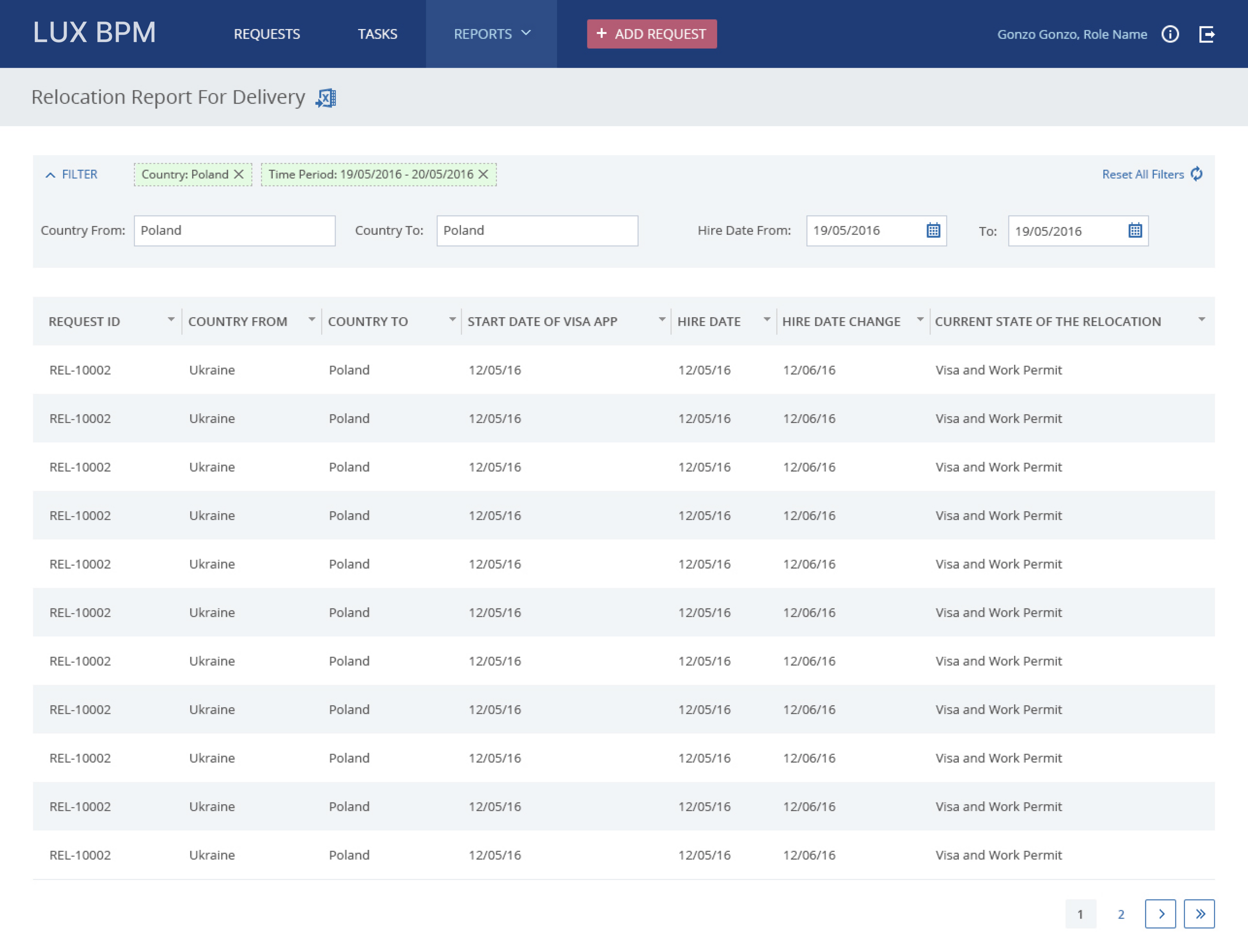 LuxBPM - Business Process Management System — Изображение №4 — Интерфейсы на Dprofile