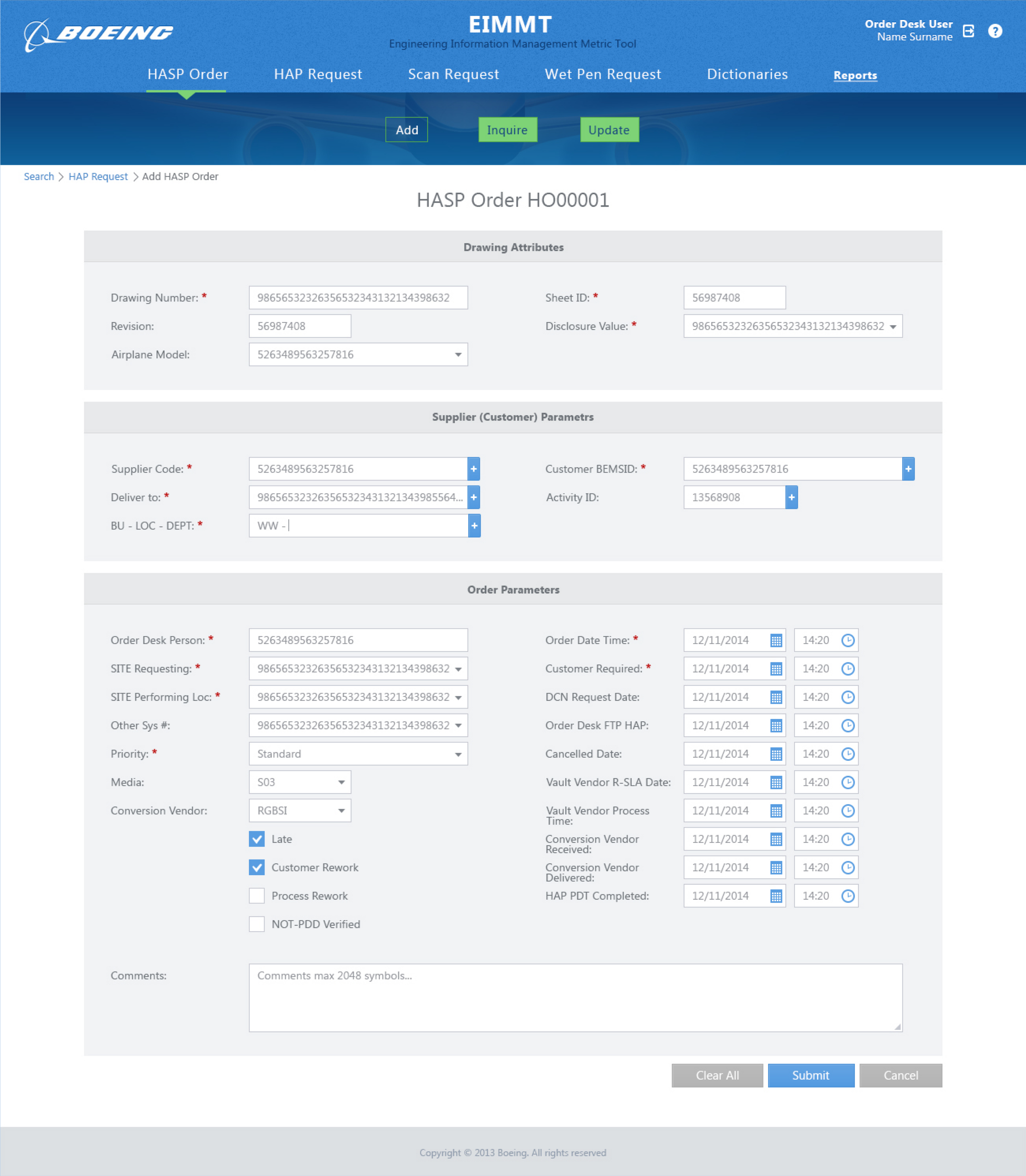 Boeing EIMMT - The System for storage of documents — Изображение №1 — Интерфейсы на Dprofile