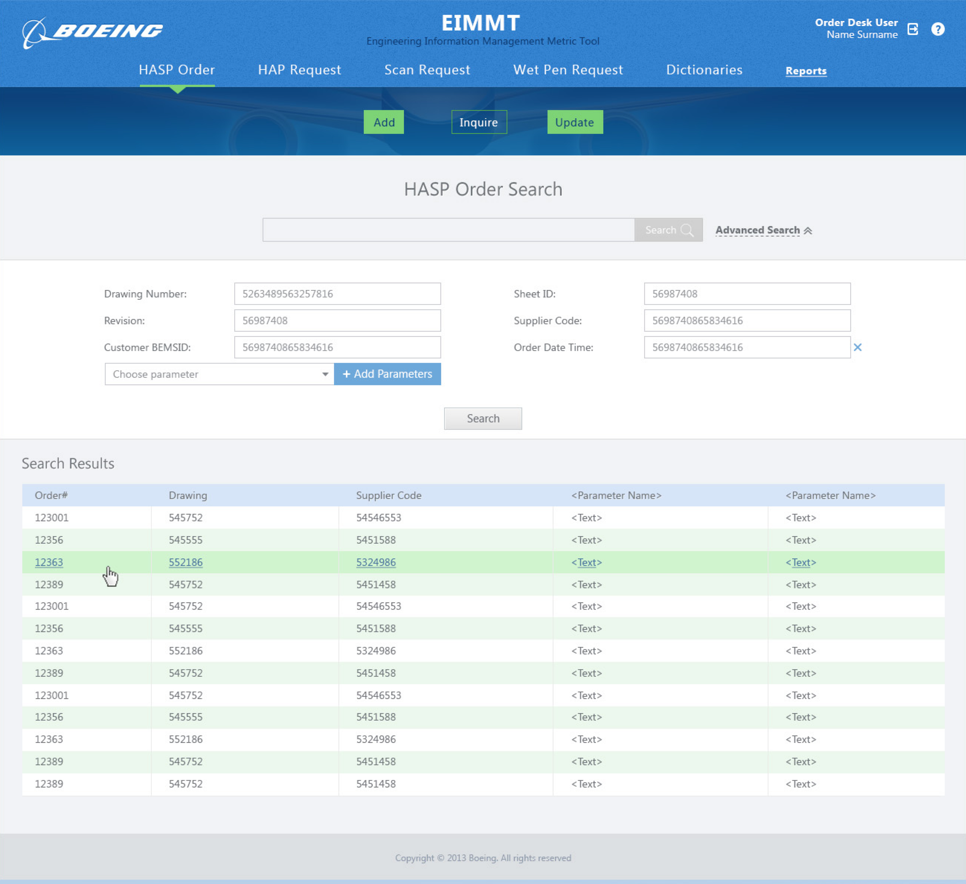 Boeing EIMMT - The System for storage of documents — Изображение №2 — Интерфейсы на Dprofile