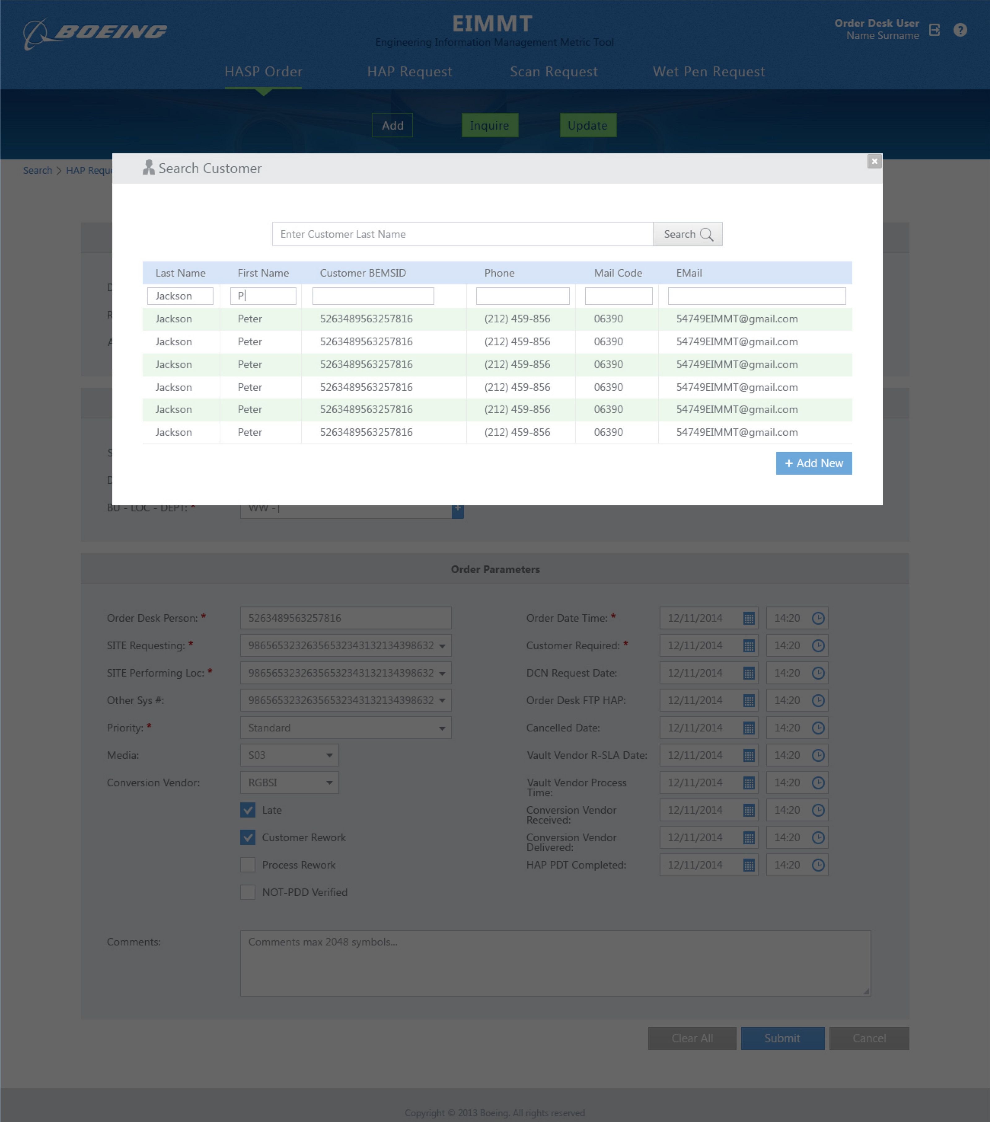 Boeing EIMMT - The System for storage of documents — Изображение №4 — Интерфейсы на Dprofile