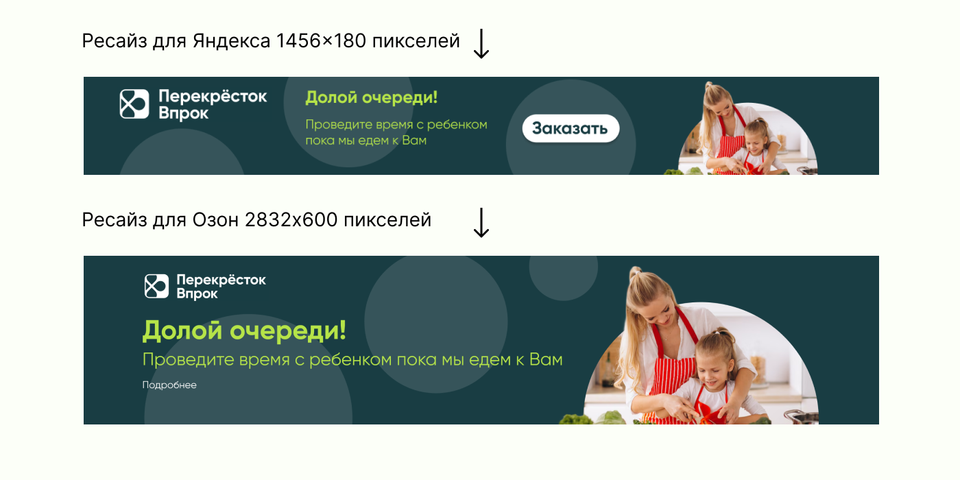 Баннеры для рекламы Перекресток.Впрок — Изображение №5 — Графика, Маркетинг на Dprofile