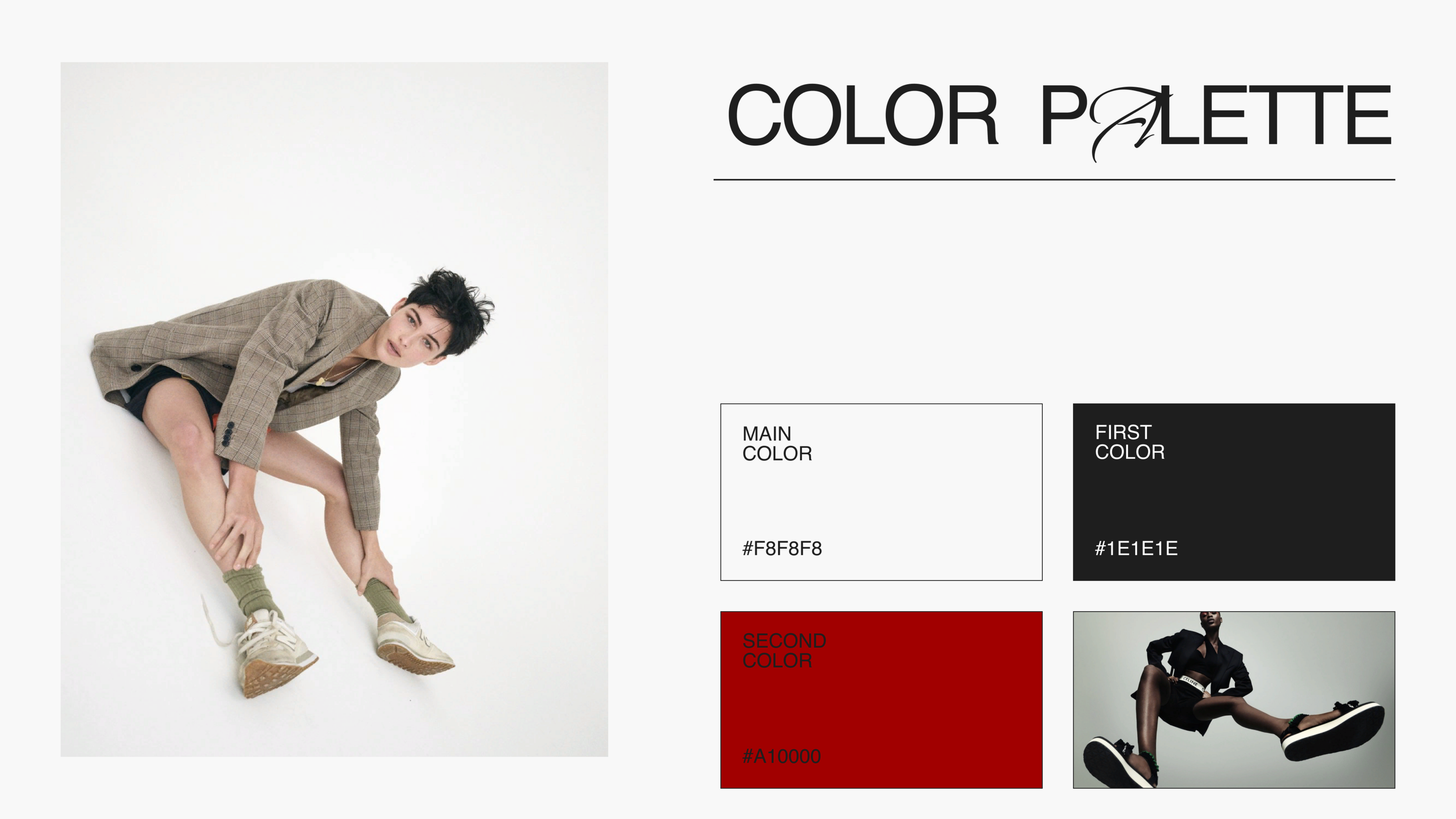 Design concept for the photographer's portfolio website — Изображение №2 — Интерфейсы, Брендинг на Dprofile