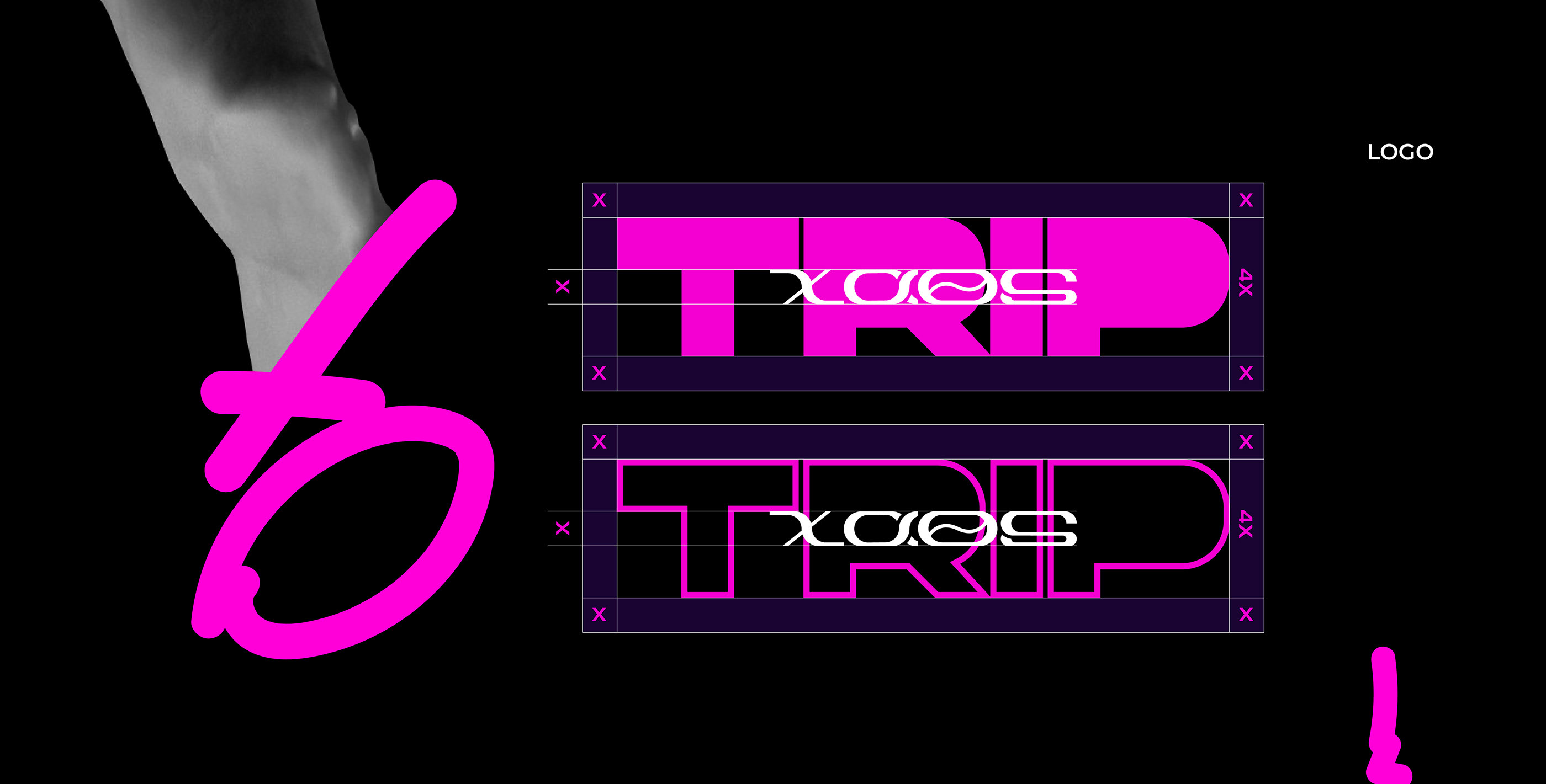 АЙДЕНТИКА ДЛЯ ФЕСТИВАЛЯ TRIP XAOS — Изображение №4 — Брендинг на Dprofile
