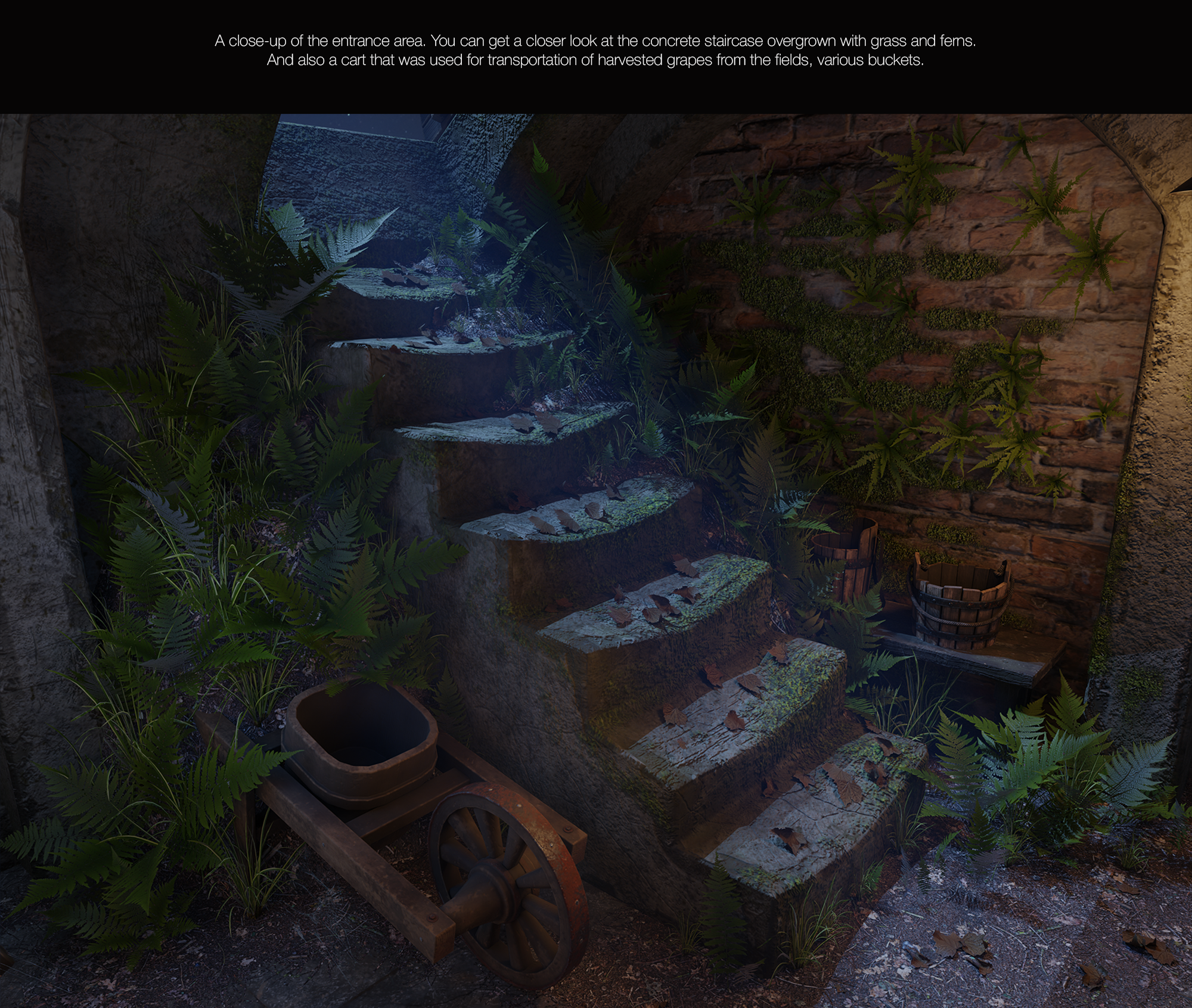 Game 3D location "Old Wine Cellar" — Изображение №8 — Графика, 3D на Dprofile