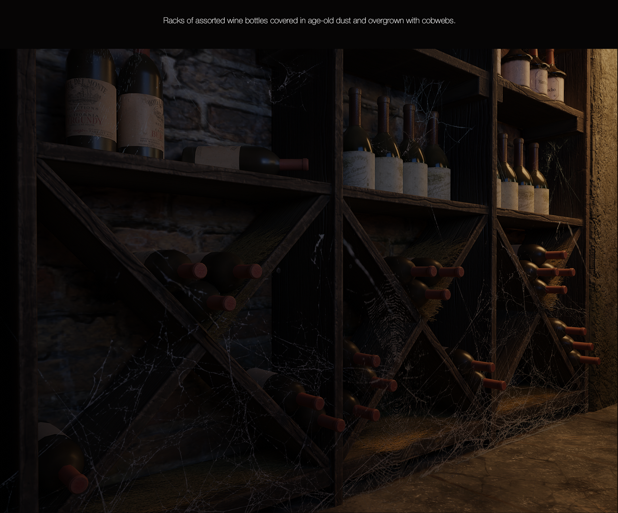 Game 3D location "Old Wine Cellar" — Изображение №24 — Графика, 3D на Dprofile