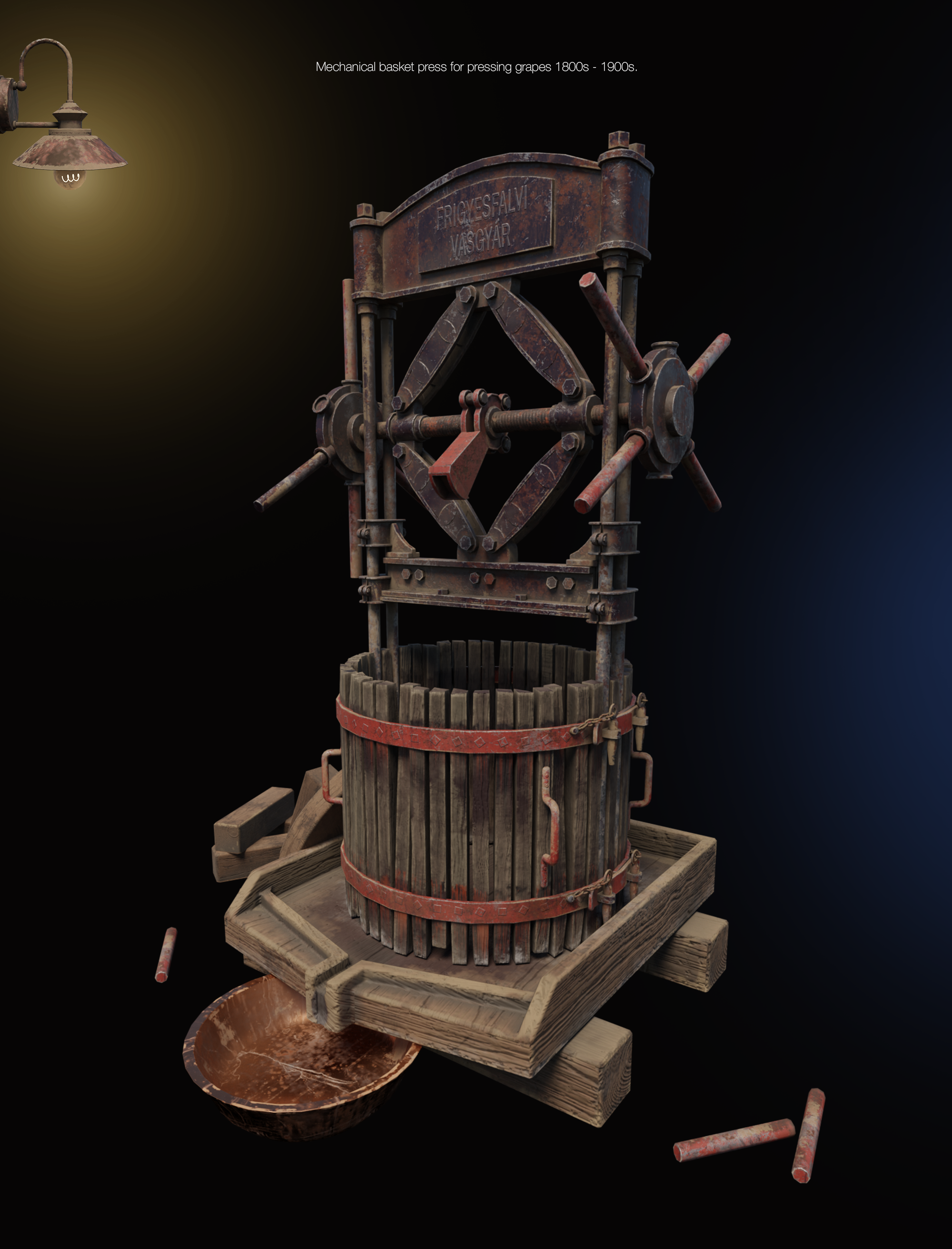 Game 3D location "Old Wine Cellar" — Изображение №5 — Графика, 3D на Dprofile