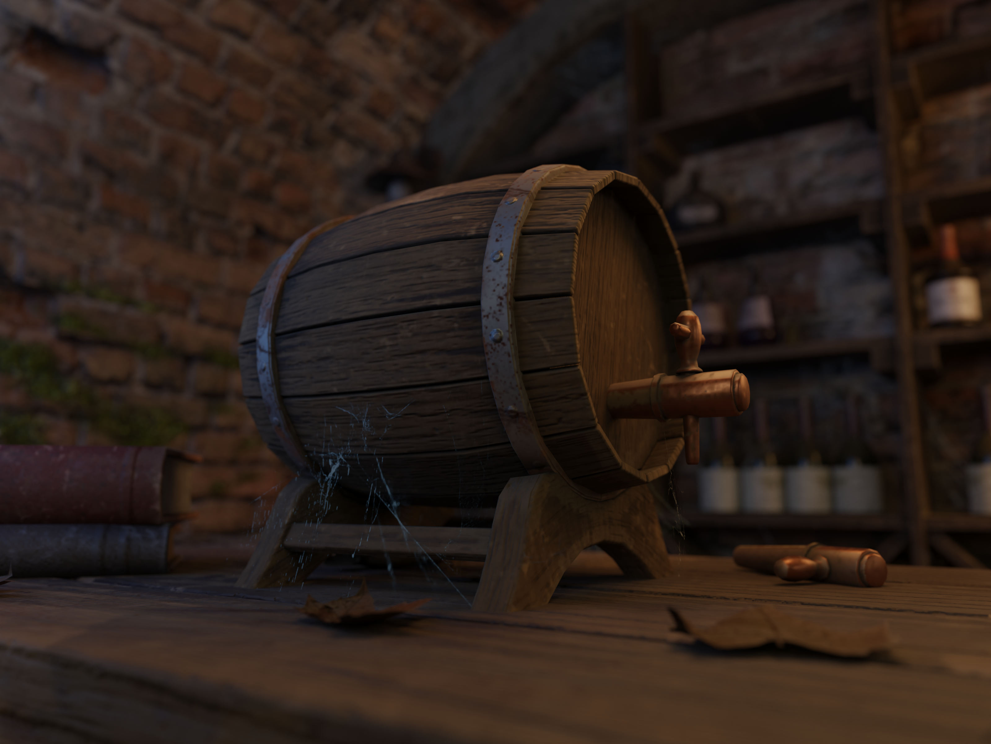 Game 3D location "Old Wine Cellar" — Изображение №31 — Графика, 3D на Dprofile