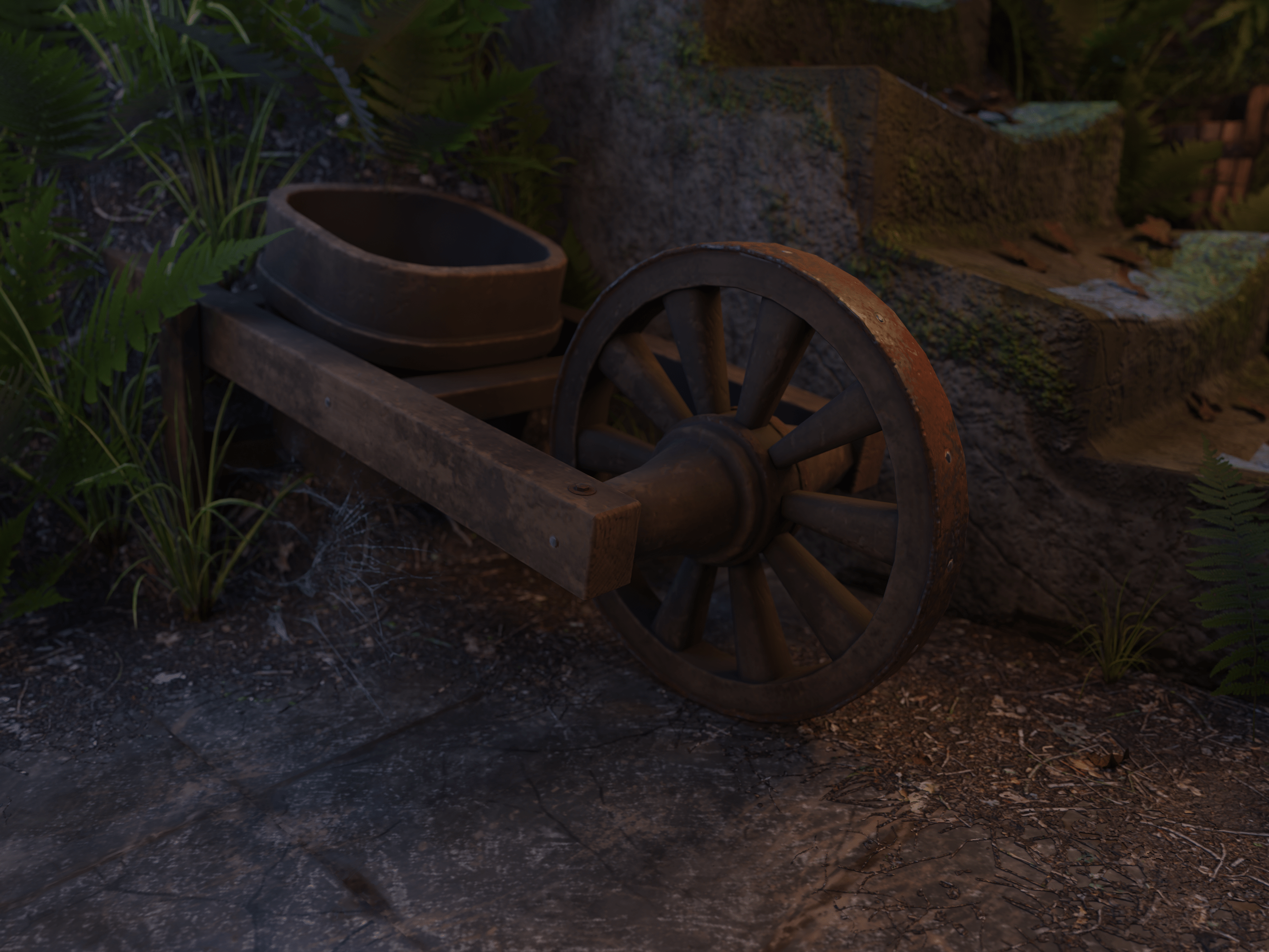 Game 3D location "Old Wine Cellar" — Изображение №12 — Графика, 3D на Dprofile