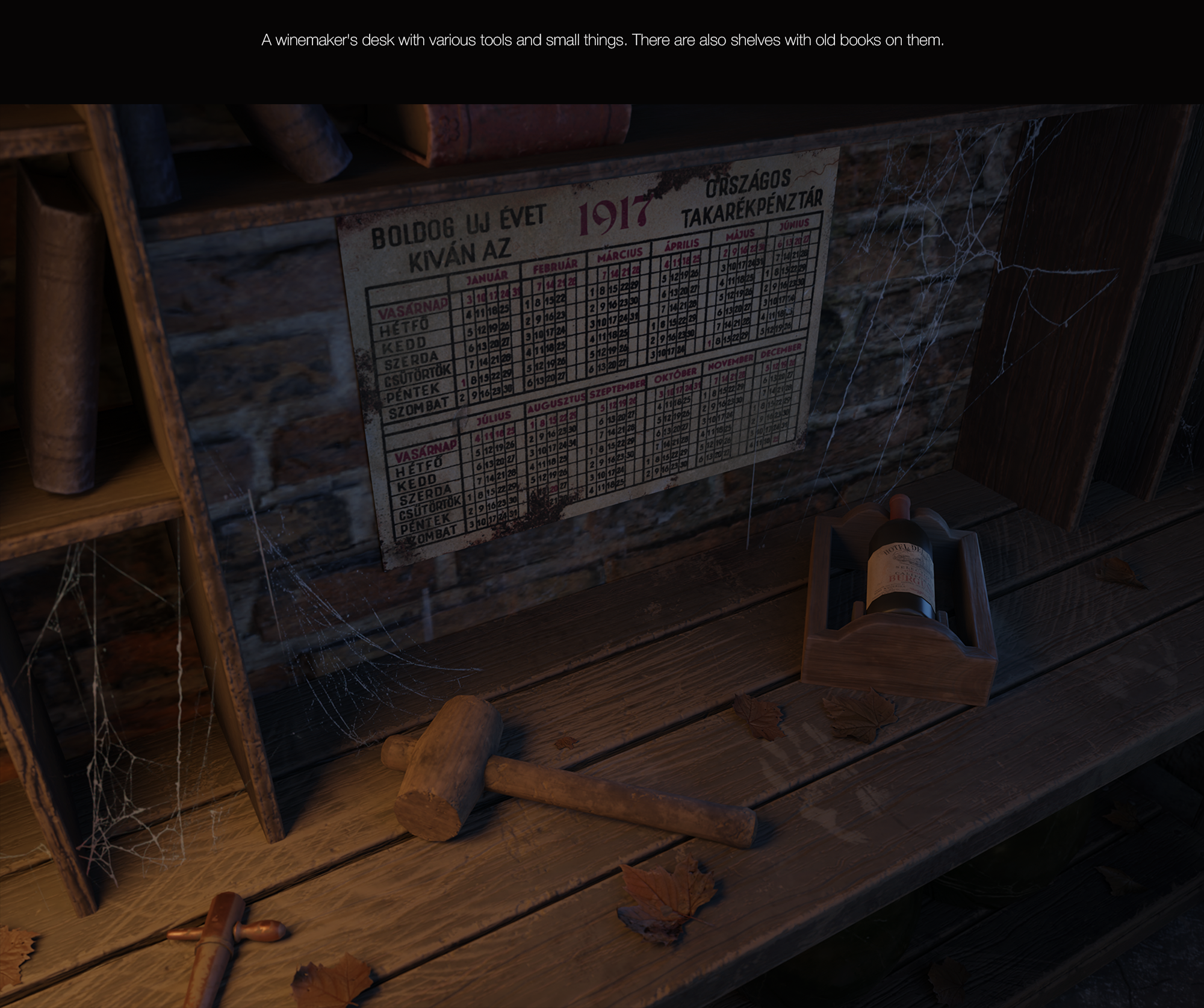 Game 3D location "Old Wine Cellar" — Изображение №14 — Графика, 3D на Dprofile