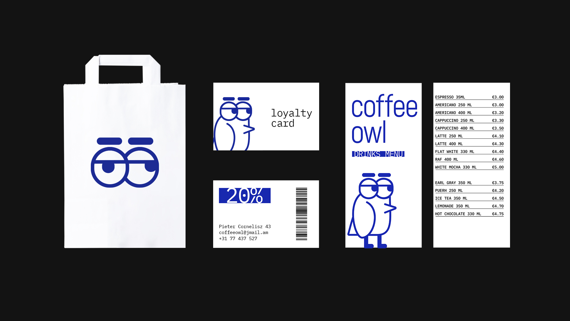 Coffee Owl | coffee shop — Изображение №14 — Брендинг на Dprofile