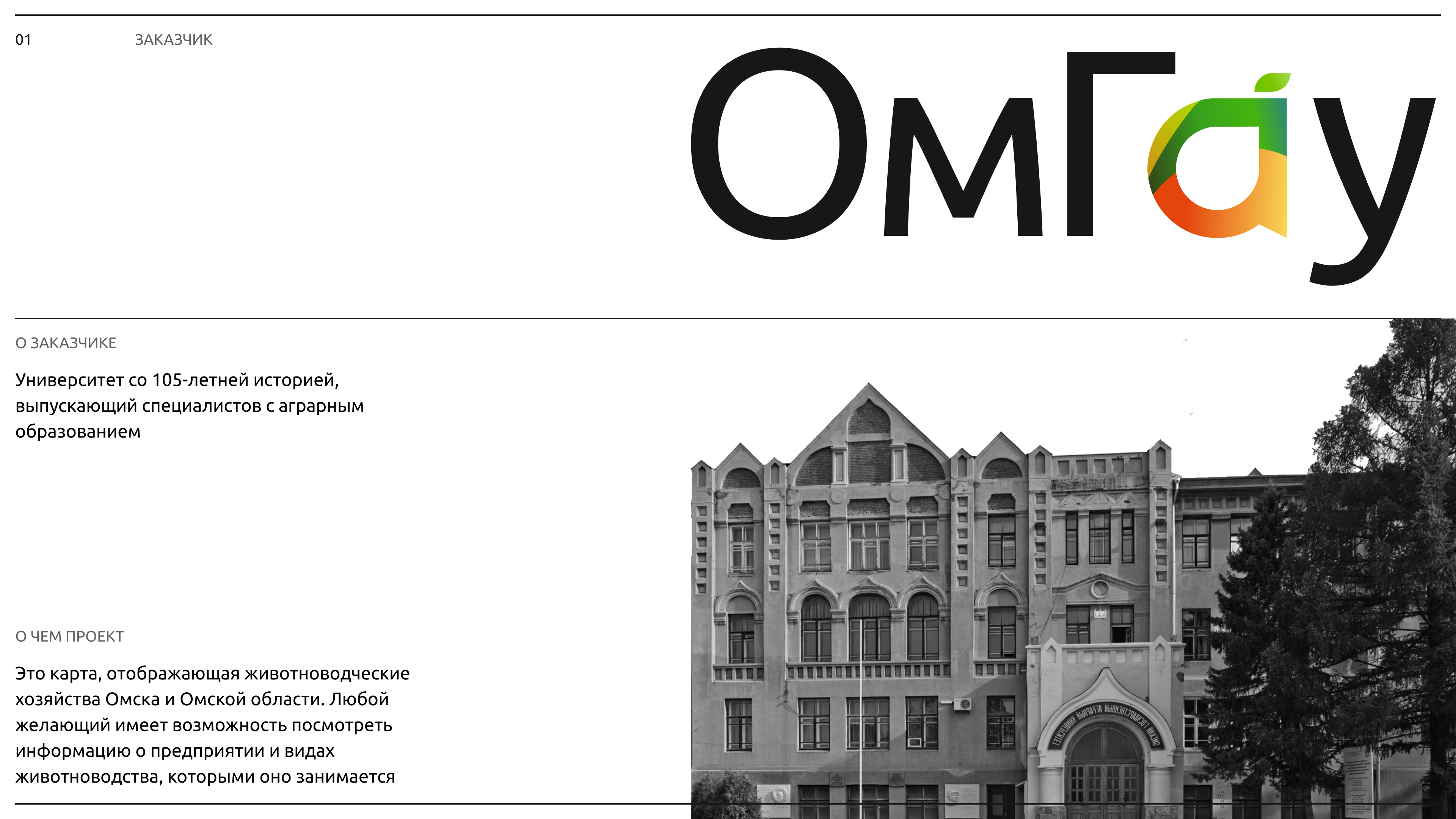 ОмГАУ | Карта — Изображение №1 — Интерфейсы, Графика на Dprofile