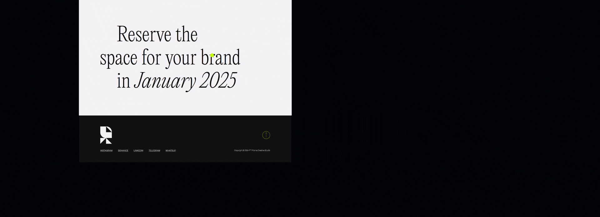 Prizma Studio - Brand Identity | Web Design | Development — Изображение №9 — Интерфейсы, Брендинг на Dprofile