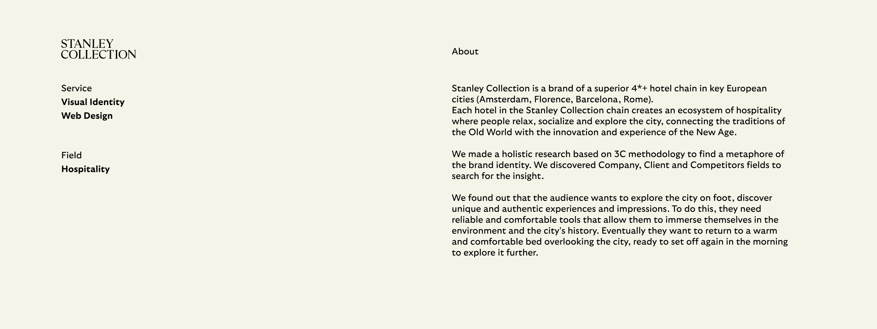 Stanley Collection — Изображение №2 — Брендинг на Dprofile