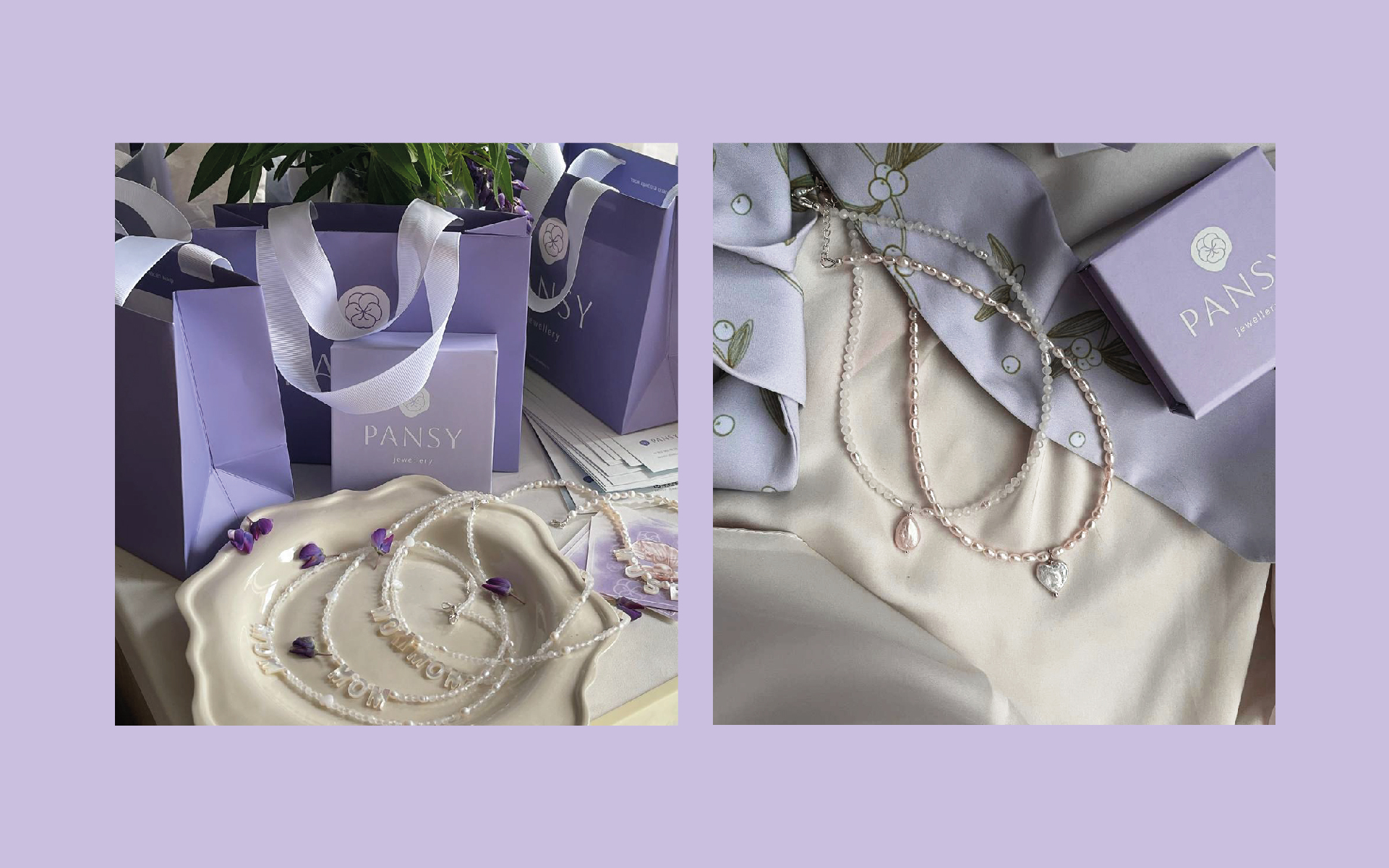 Pansy jewelry — Изображение №9 — Брендинг, Графика на Dprofile