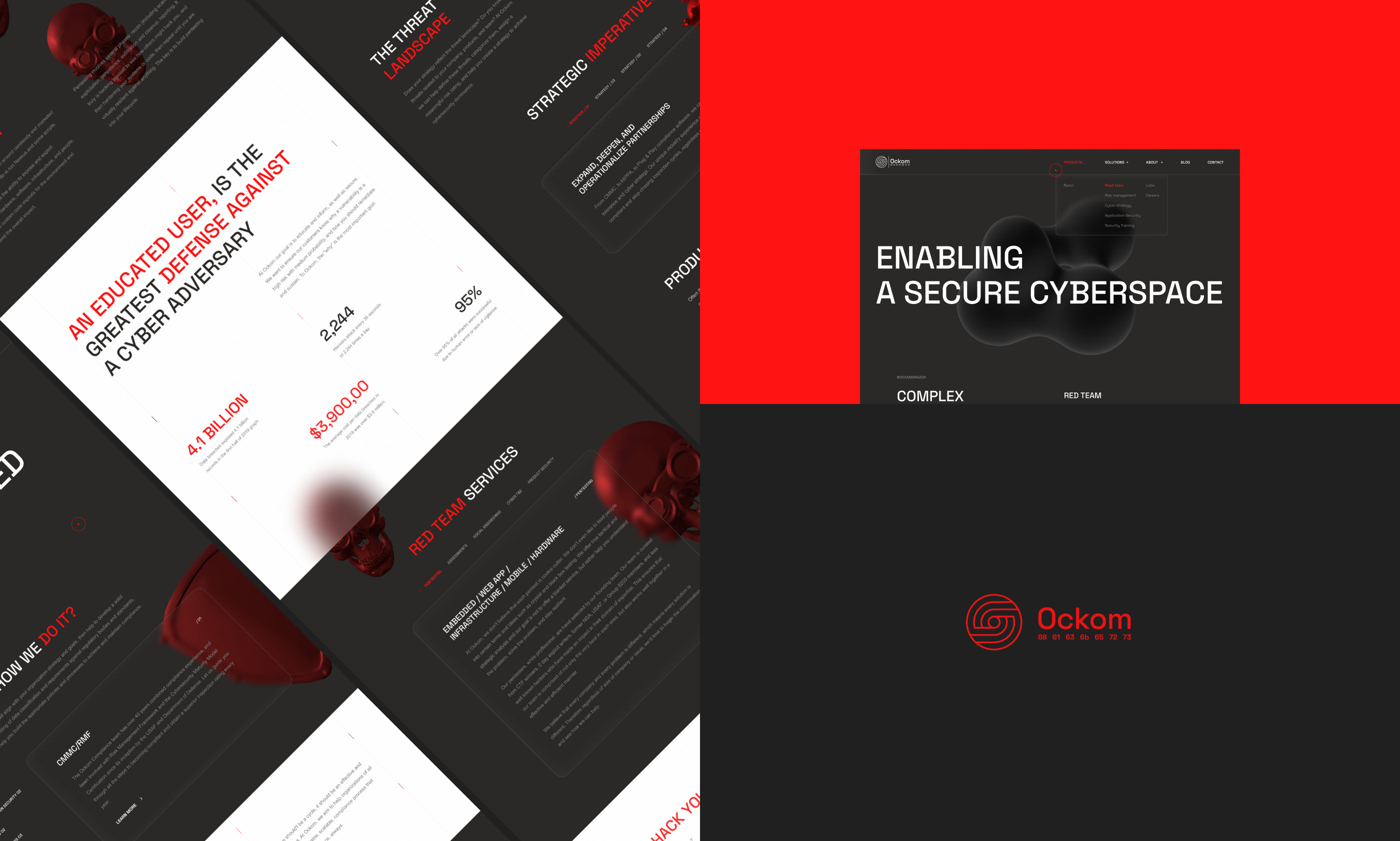 OCKOM. Simplifying Cybersecurity. For You — Изображение №11 — Интерфейсы, 3D на Dprofile