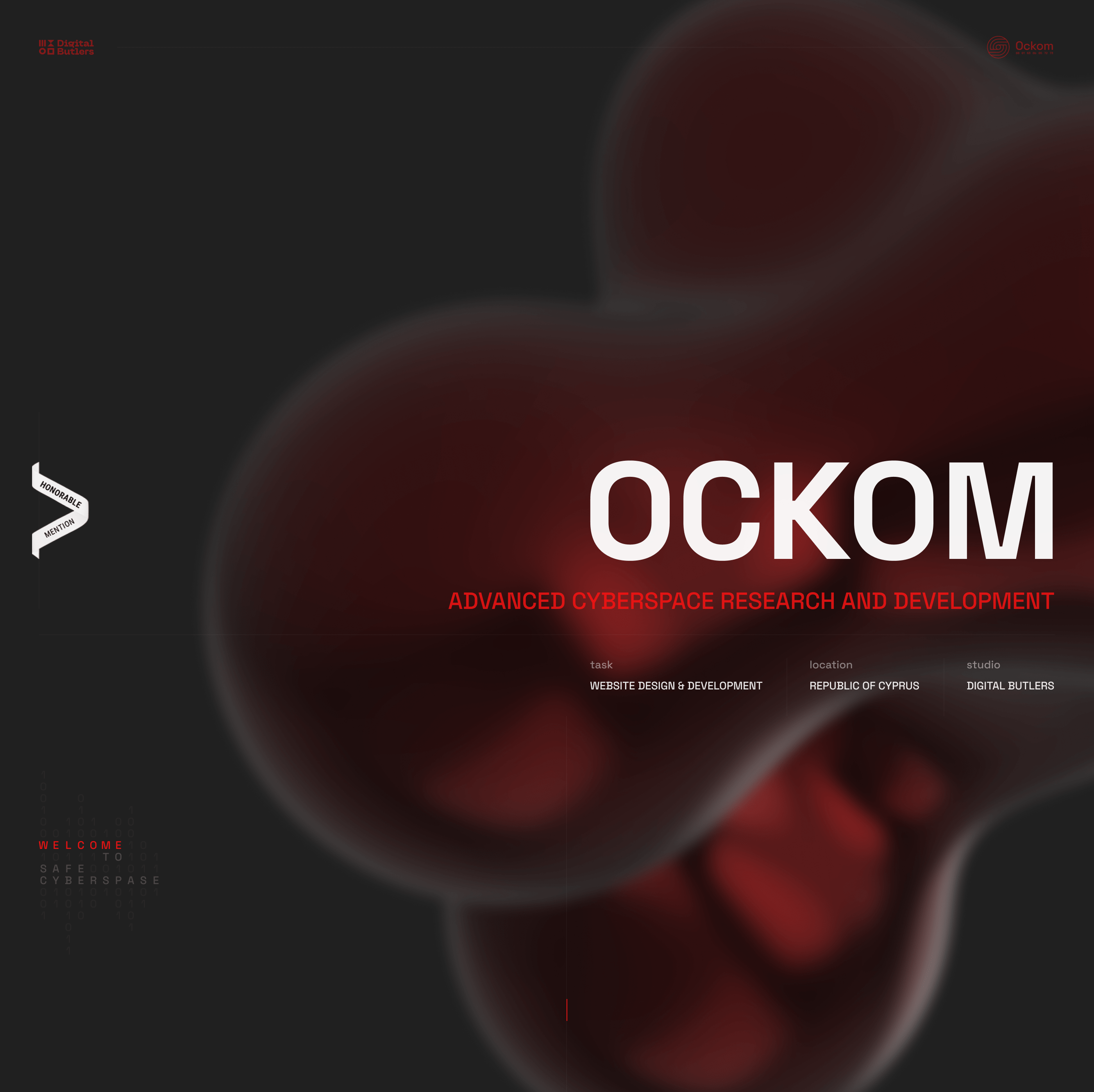 OCKOM. Simplifying Cybersecurity. For You — Изображение №1 — Интерфейсы, 3D на Dprofile