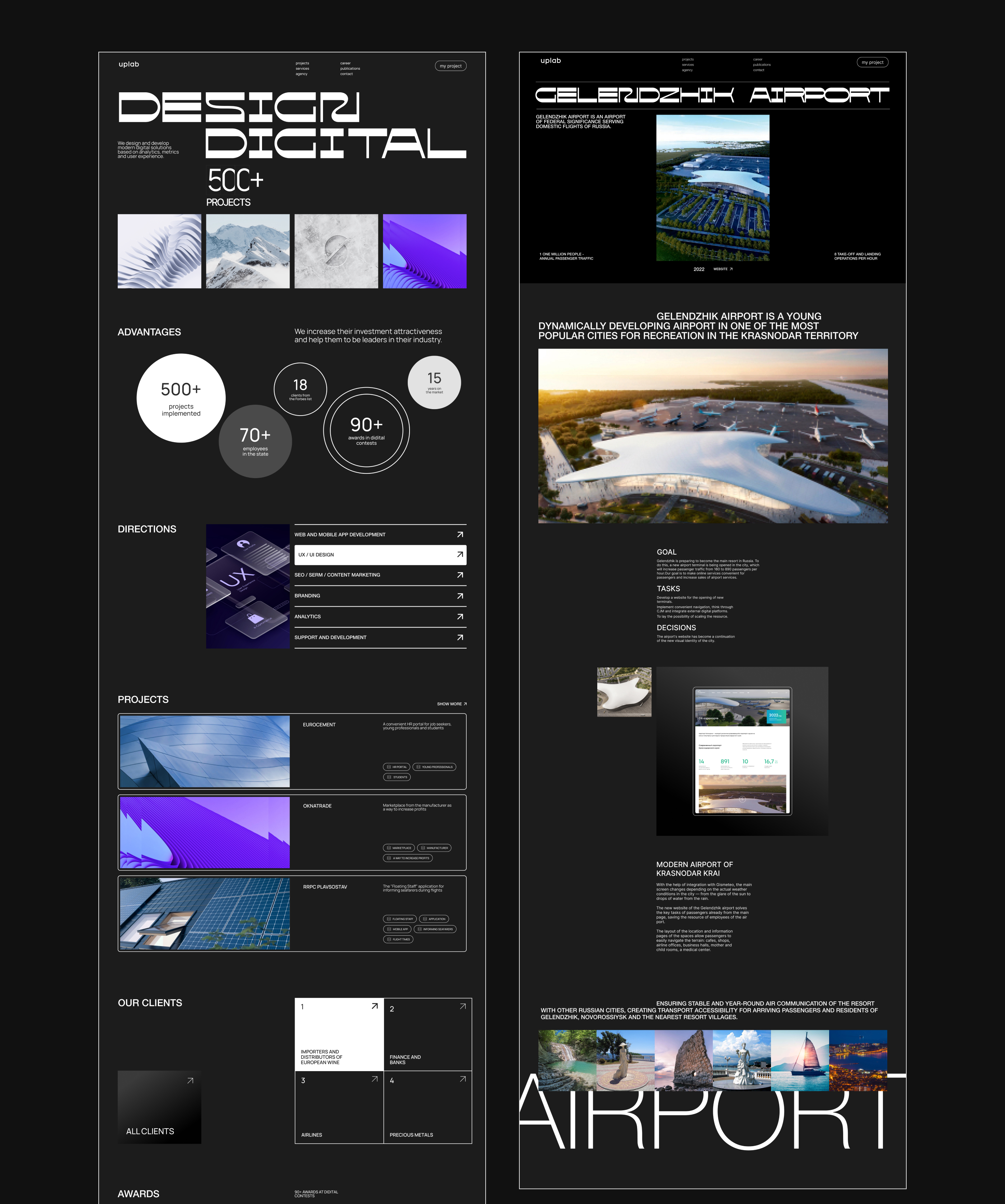 UPLAB | Website Studio — Изображение №6 — Интерфейсы, Графика на Dprofile