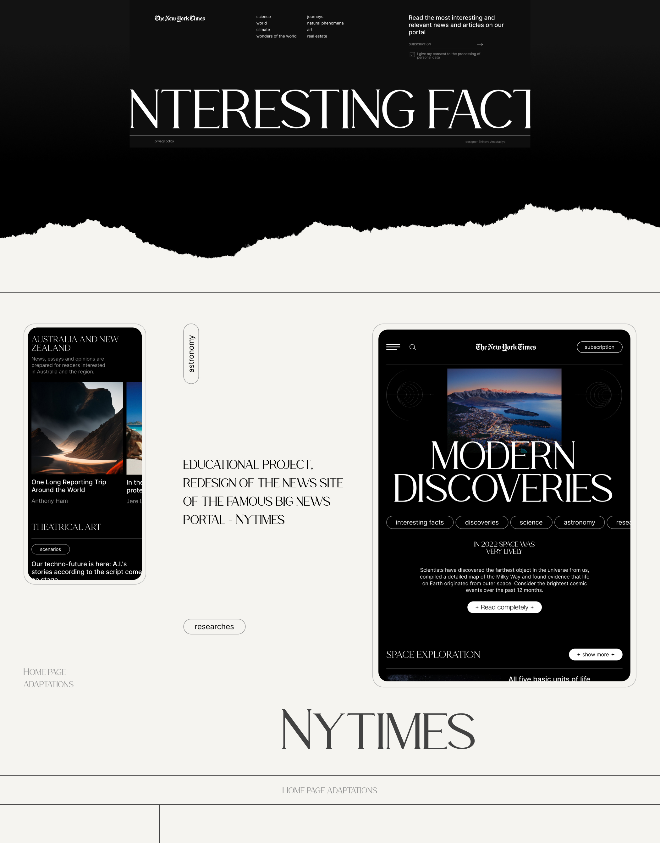 News website| New York Times — Изображение №3 — Интерфейсы на Dprofile