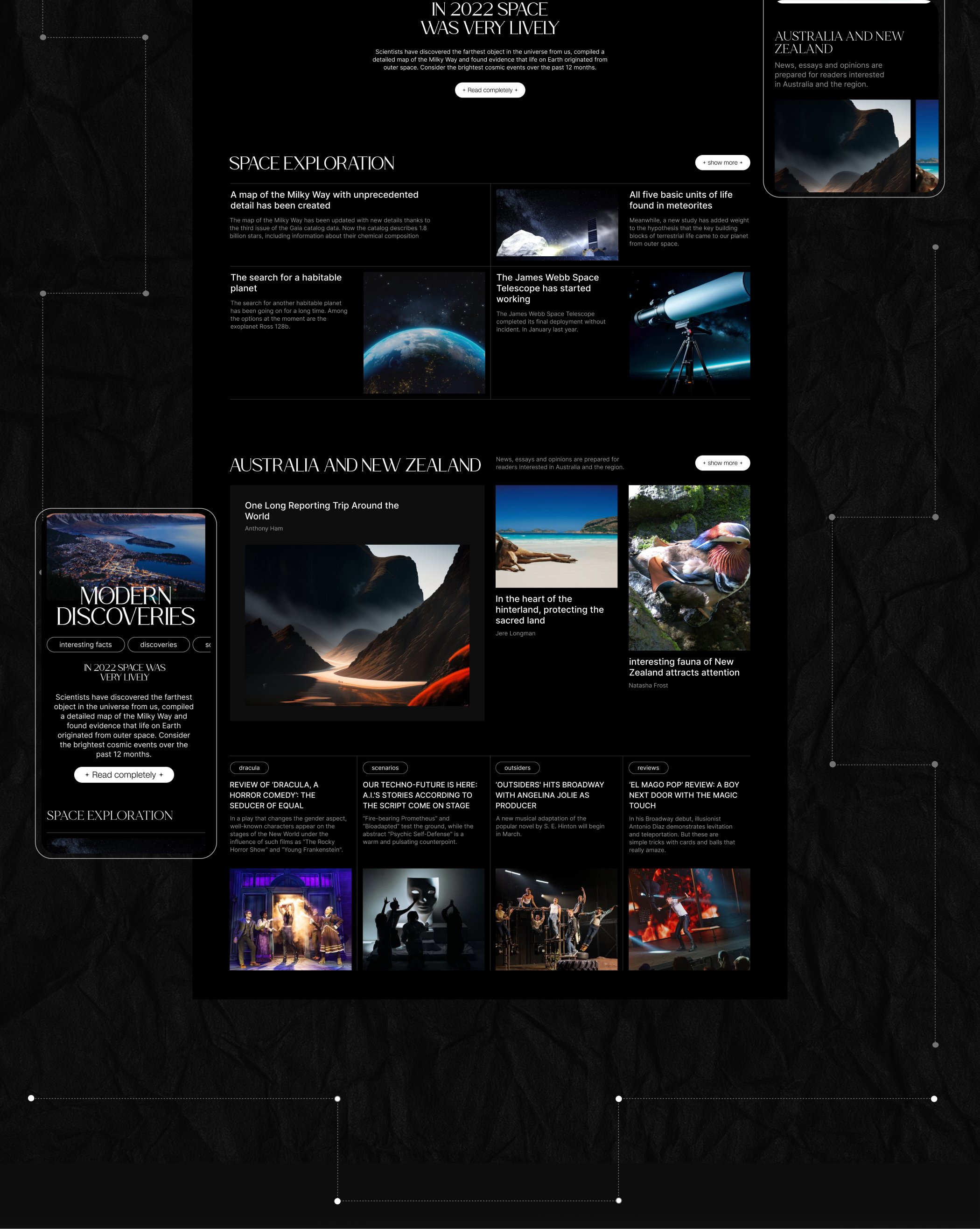 News website| New York Times — Изображение №5 — Интерфейсы на Dprofile