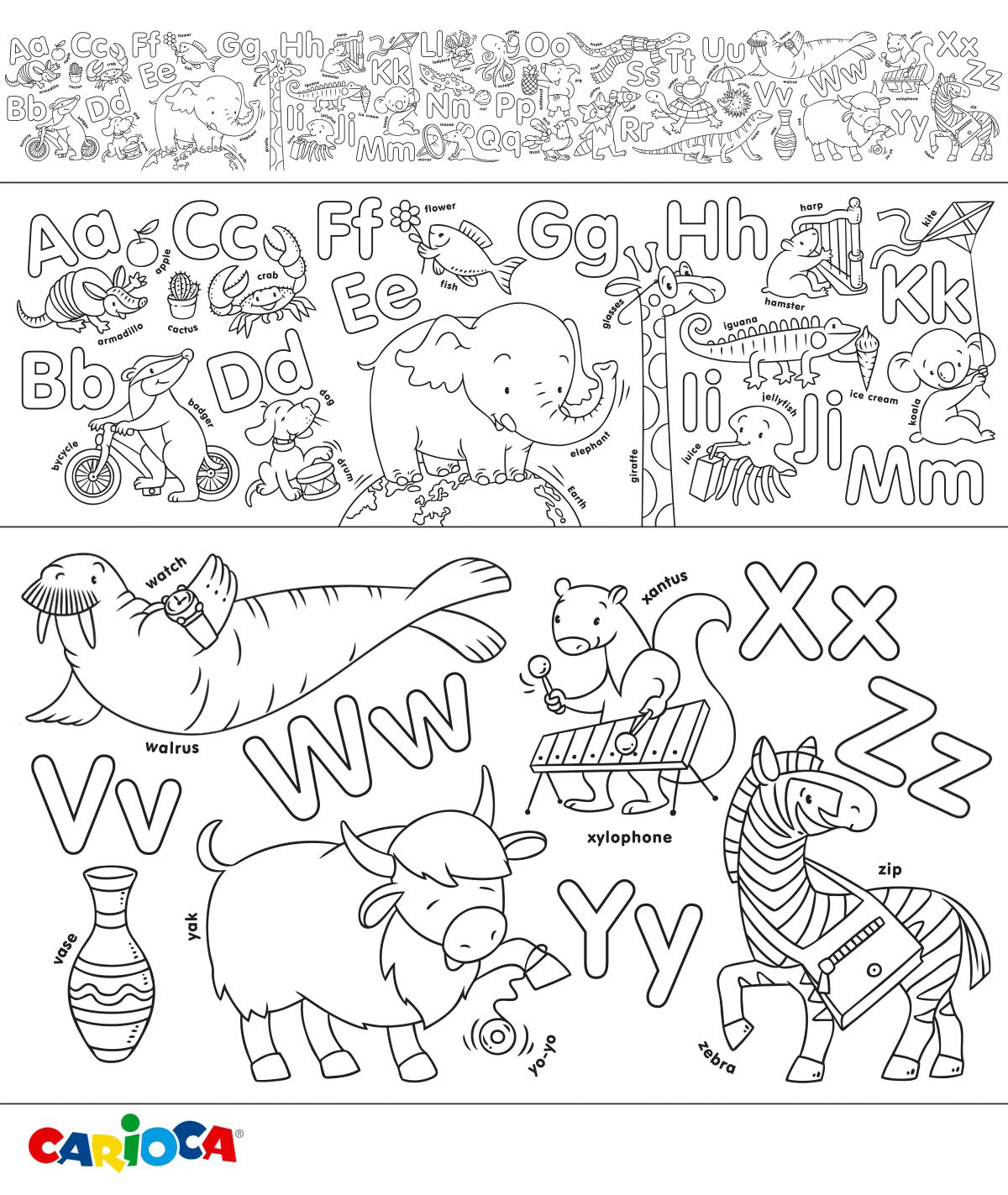 Coloring Rolls, рулонные раскраски для Carioca — Изображение №5 — Иллюстрация, Графика на Dprofile