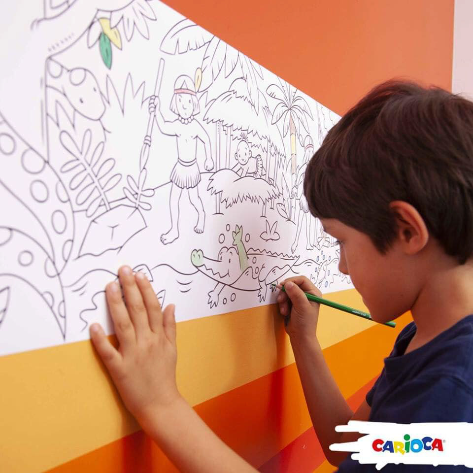 Coloring Rolls, рулонные раскраски для Carioca — Изображение №2 — Иллюстрация, Графика на Dprofile