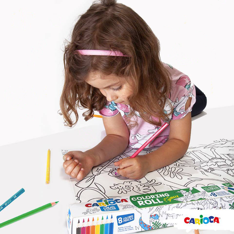 Coloring Rolls, рулонные раскраски для Carioca — Изображение №1 — Иллюстрация, Графика на Dprofile