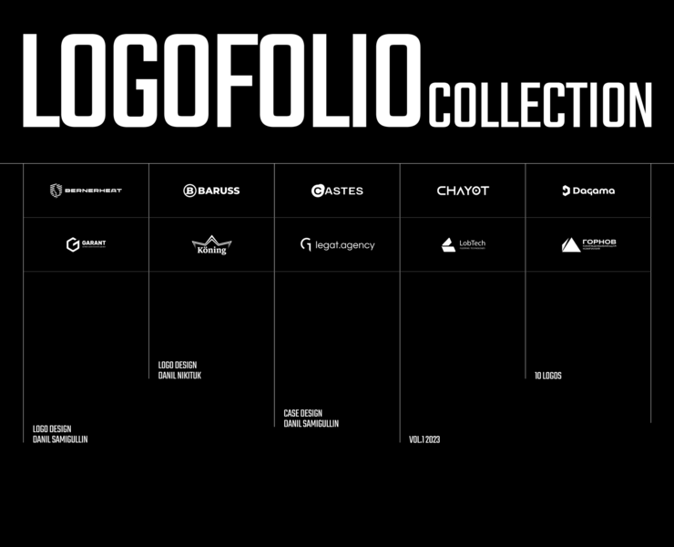 Logofolio collection 2023 — Брендинг, Графика на Dprofile