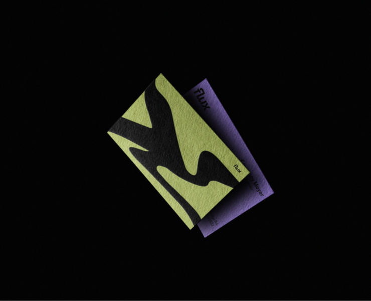 FLUX / visual identity на Dprofile