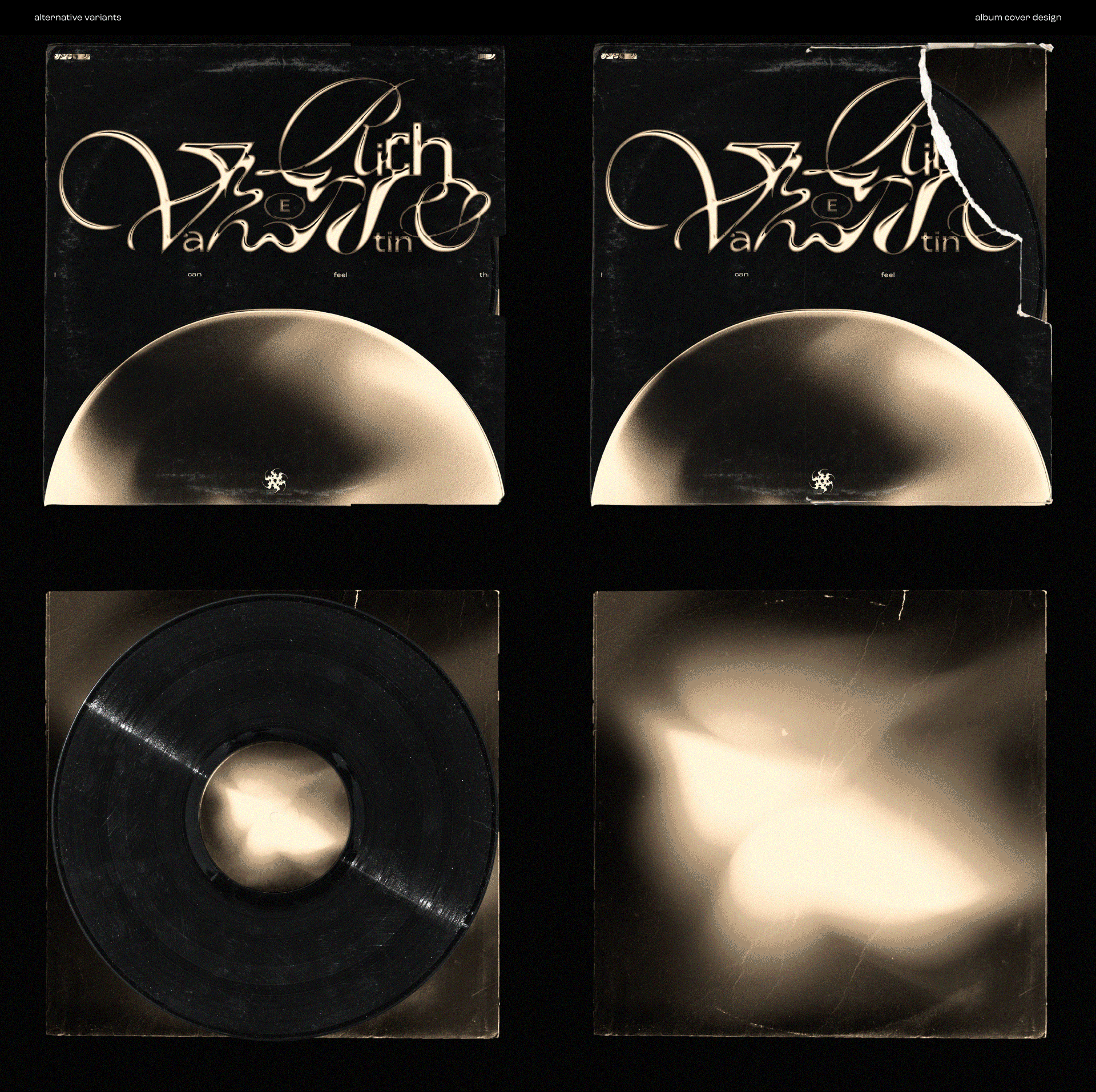 I CAN FEEL THAT / album cover — Изображение №5 — Графика на Dprofile