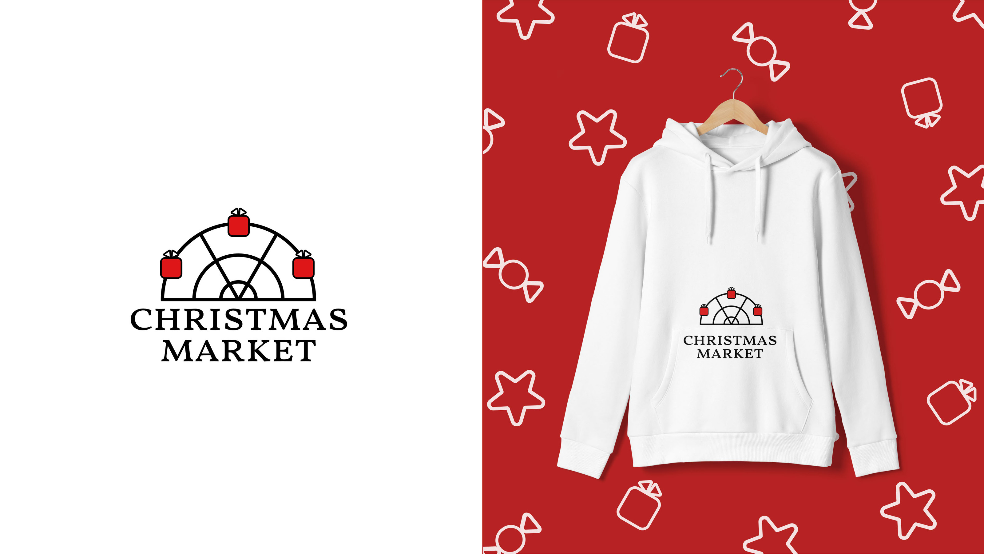 Chtistmas market | Логотип и фирменный стиль — Изображение №2 — Брендинг, Графика на Dprofile
