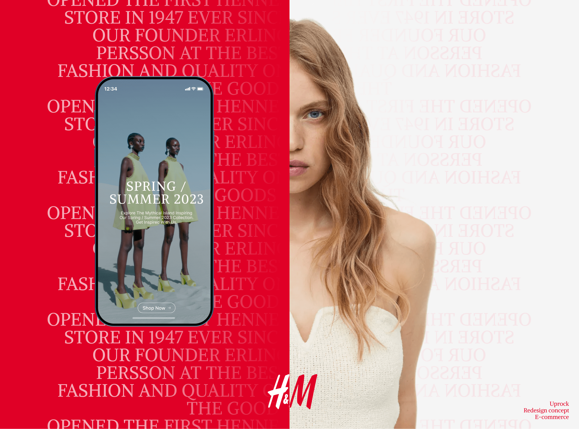 H&M | E-COMMERCE REDESIGN — Изображение №1 — Интерфейсы, Графика на Dprofile
